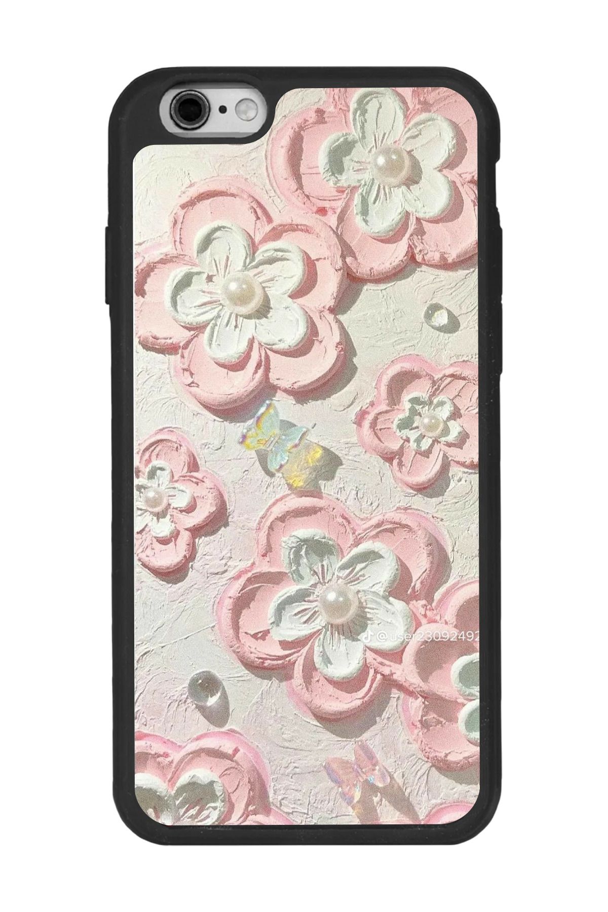 BGAKSESUAR Apple iPhone 6s Plus Siyah Silikon Kılıf Çiziklere ve Darbelere Karşı Koruma
