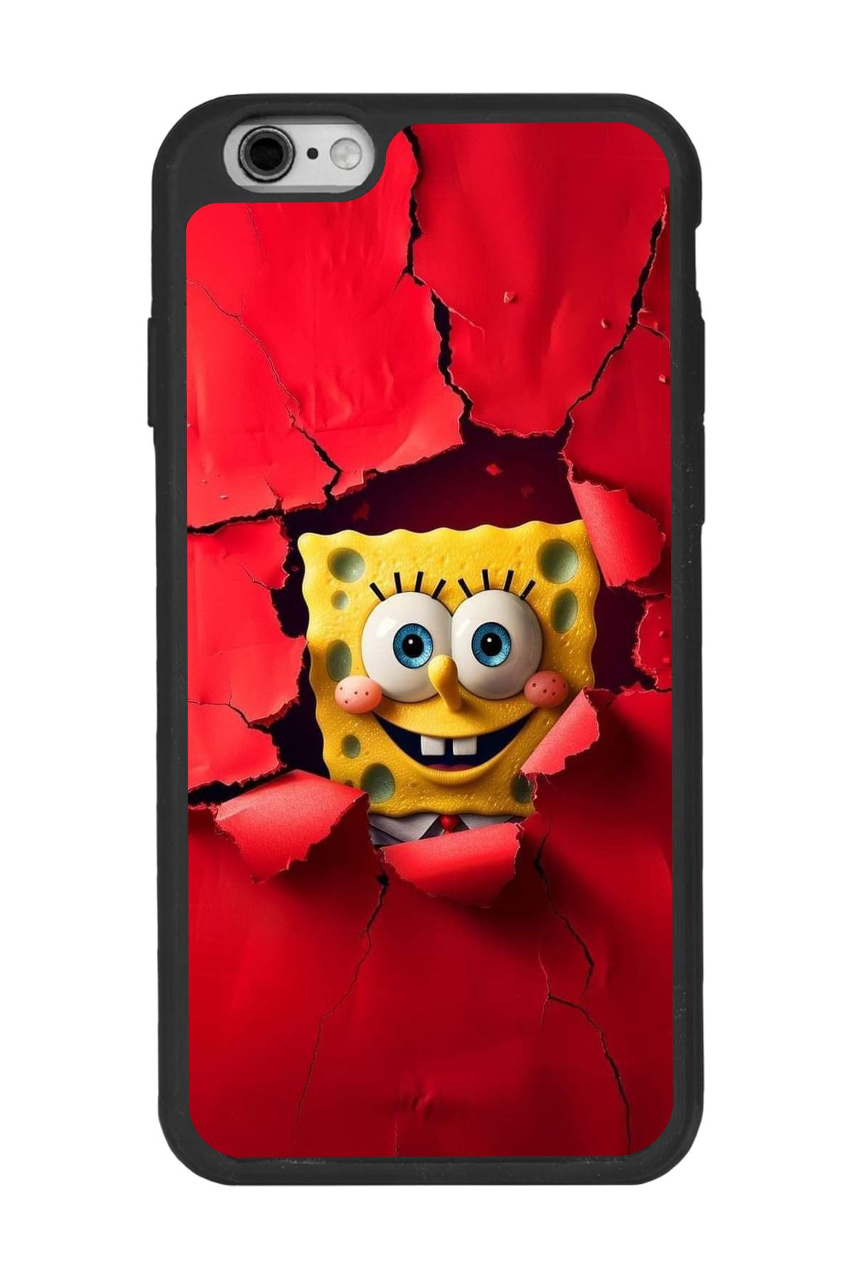 BGAKSESUAR Apple iPhone 6 Plus Siyah Silikon Kılıf Çiziklere ve Darbelere Karşı Koruma