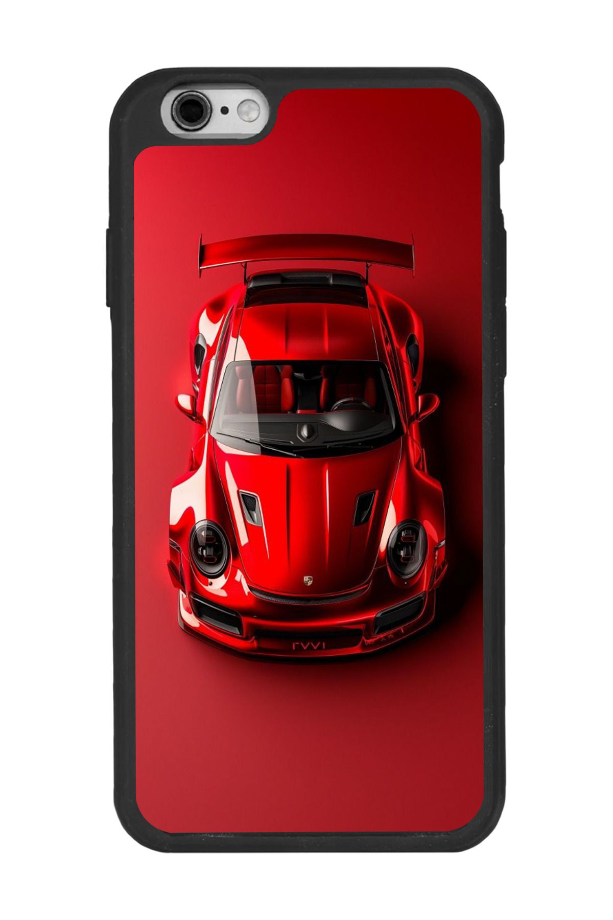 BGAKSESUAR Apple iPhone 6s Plus Siyah Silikon Kılıf Çiziklere ve Darbelere Karşı Koruma