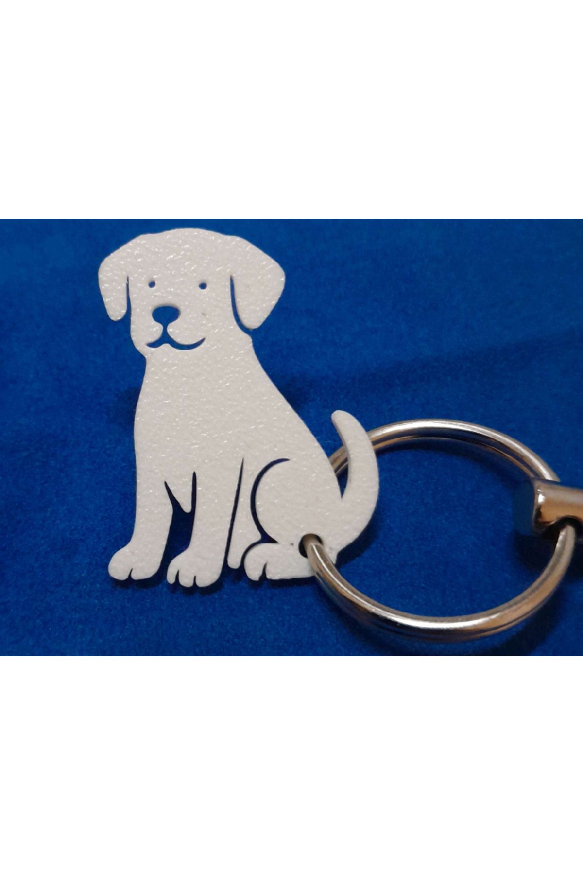 talaşoğlu Basit köpek köpek anahtarlık