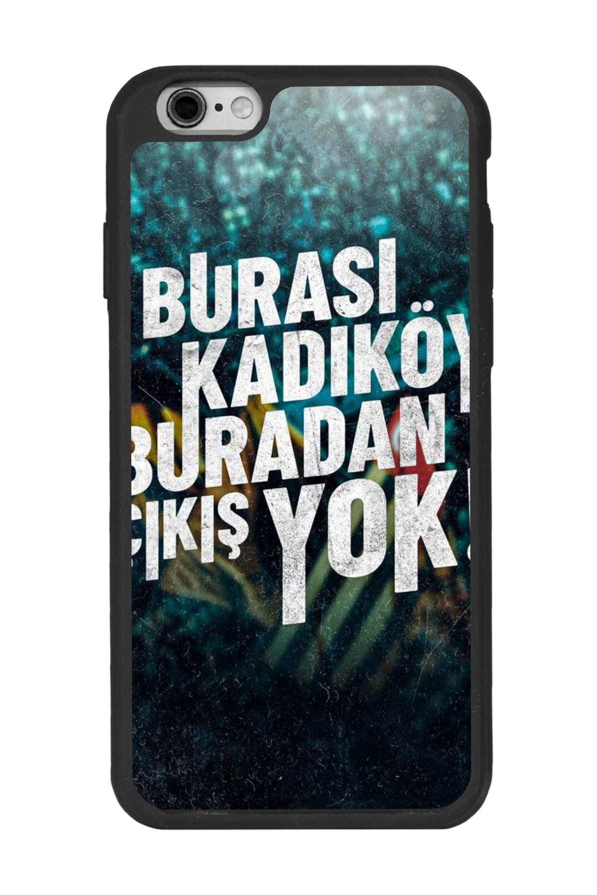 BGAKSESUAR Apple iPhone 6s Plus Siyah Silikon Kılıf Çiziklere ve Darbelere Karşı Koruma