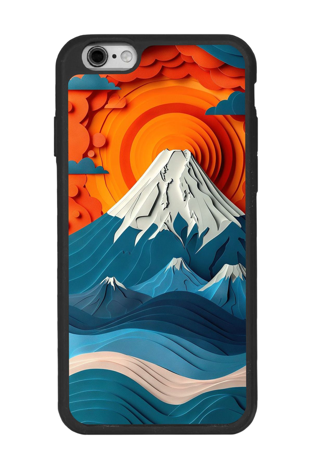 BGAKSESUAR Apple iPhone 6 Plus Siyah Silikon Kılıf Çiziklere ve Darbelere Karşı Koruma