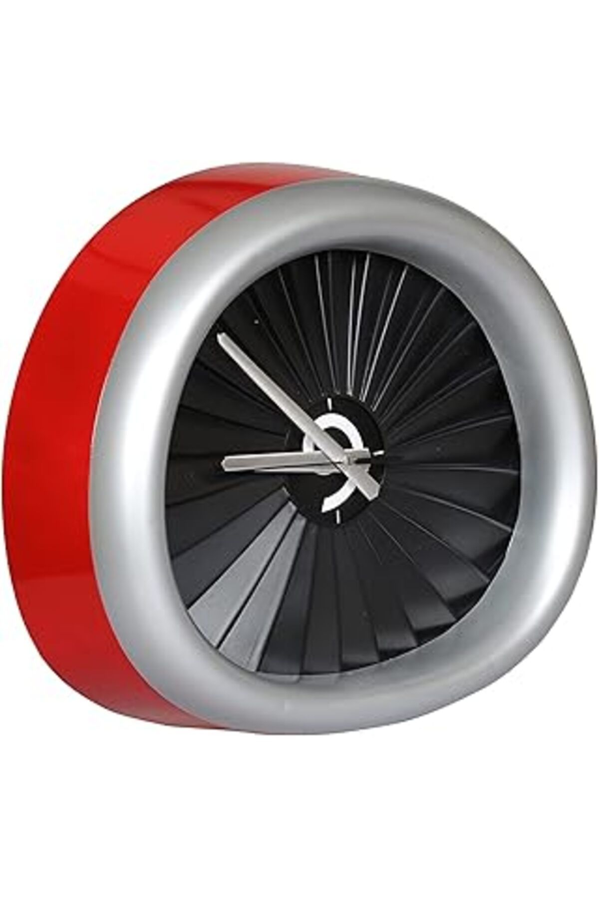 Mu Art Ahşap Maketdepo Jetclock Red Cfm56 Duvar Saati