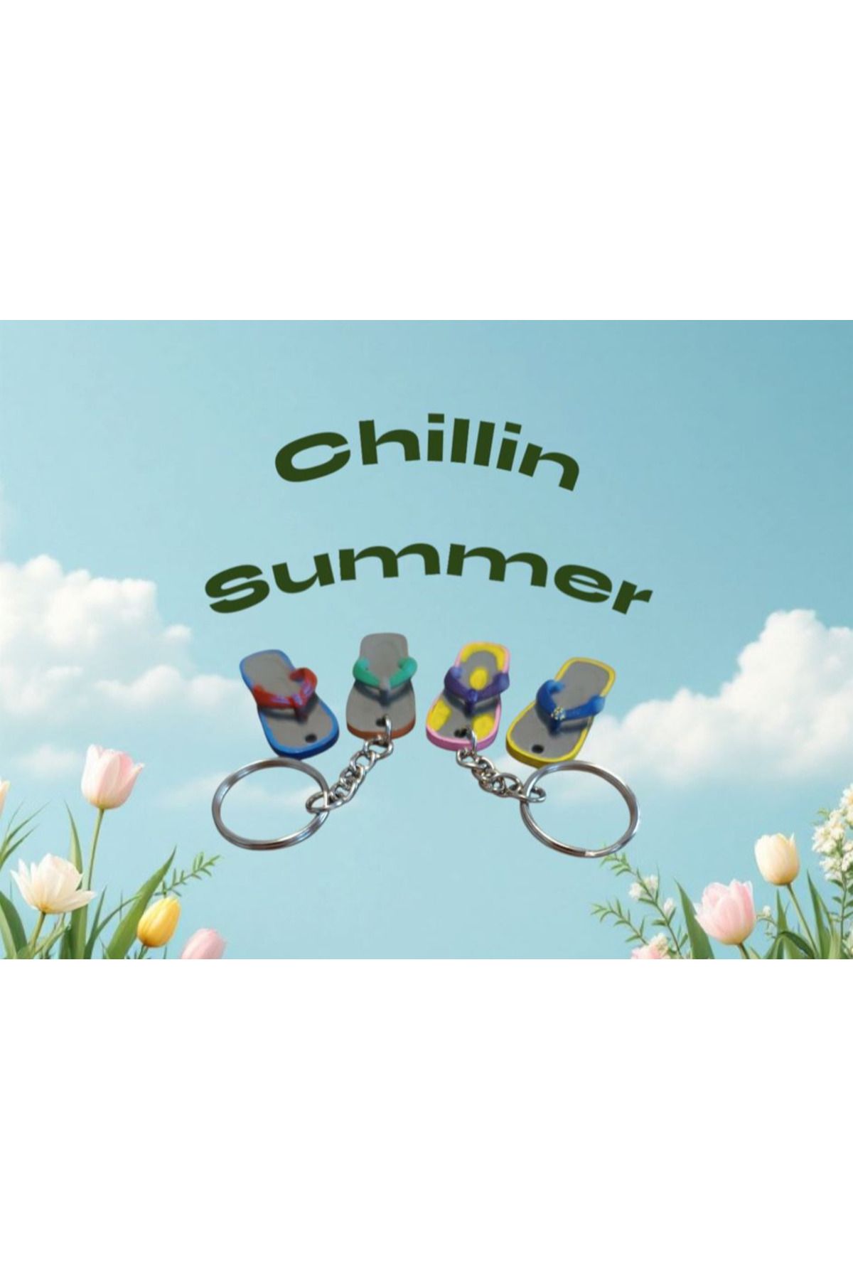 talaşoğlu Flipflop Flip Flop Anahtarlık Anahtarlık 5 Din