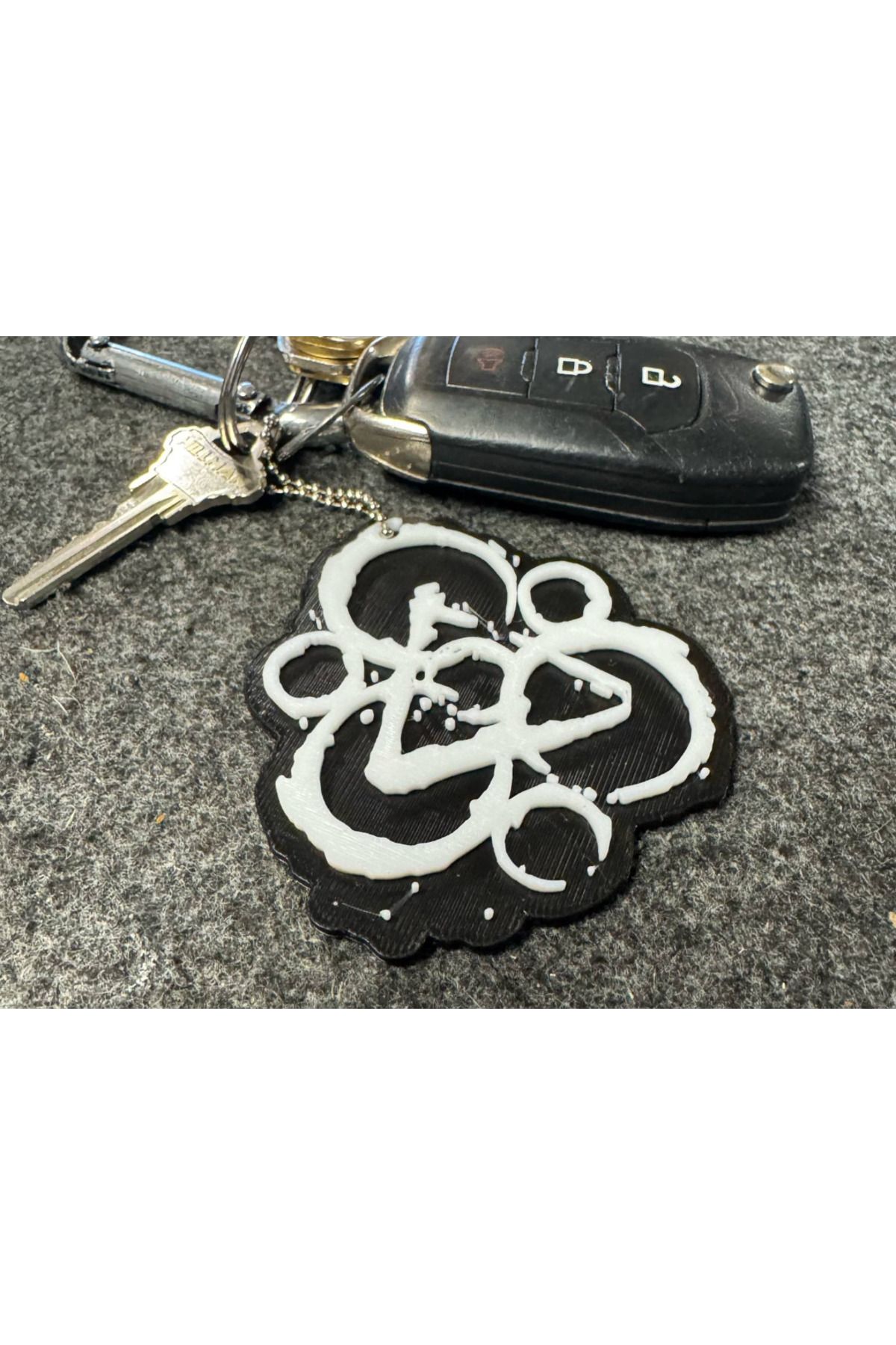 talaşoğlu Coheed ve Cambria Keywork Logo Anahtarı