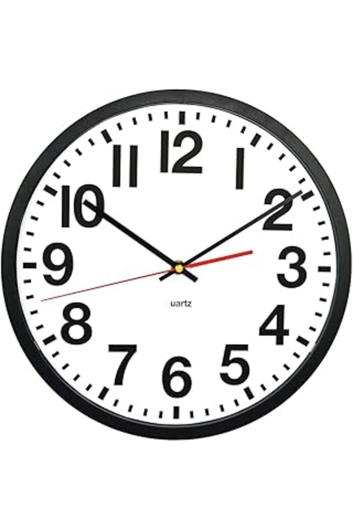 Mu Art Ahşap Tempus Tc6236Rf Contemporary Commercial Wall Clock With Frame And Quartz