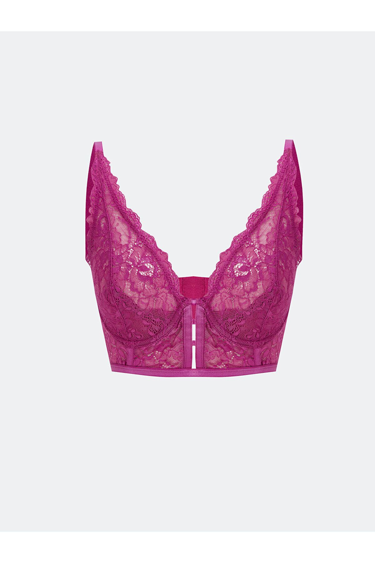 LC Waikiki Balenli Dolgusuz Dantelli Bralet