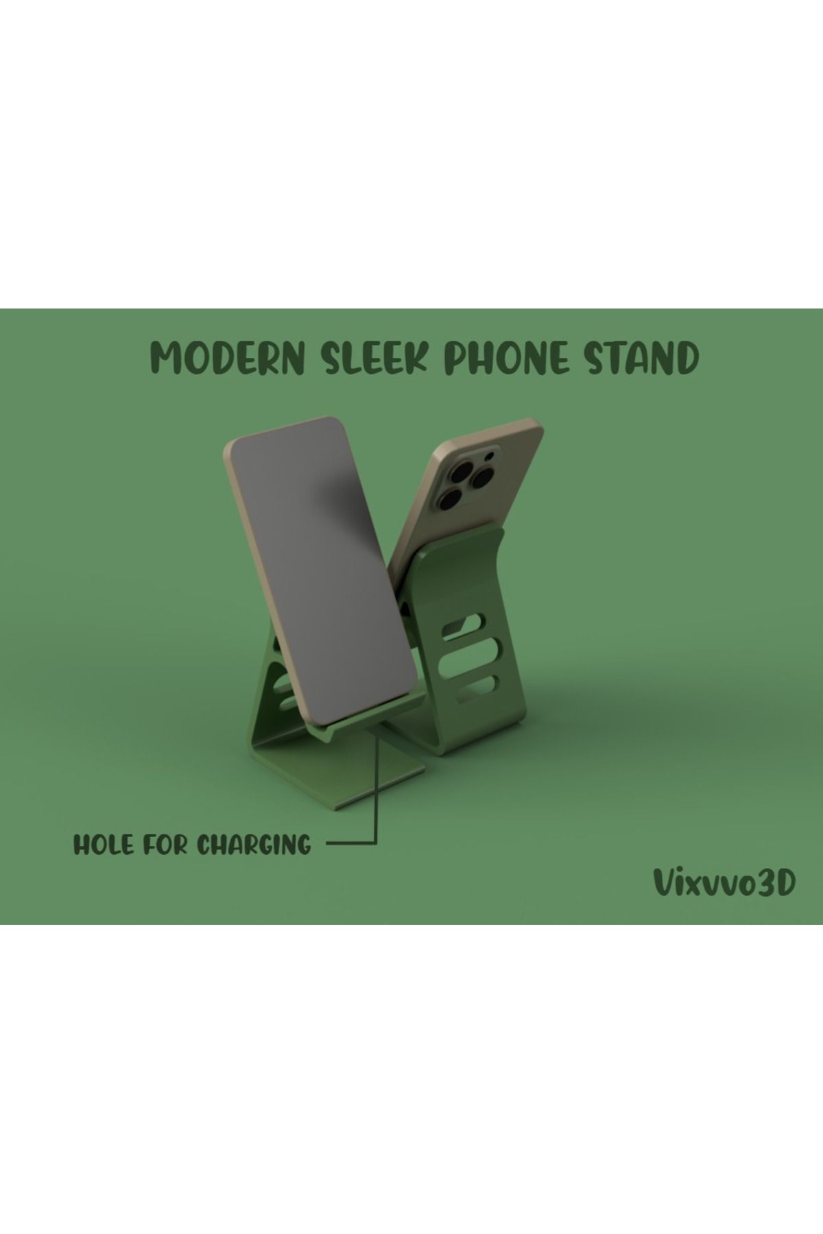talaşoğlu Şık Modern Telefon Tutucu - Vixvvo3d tarafından