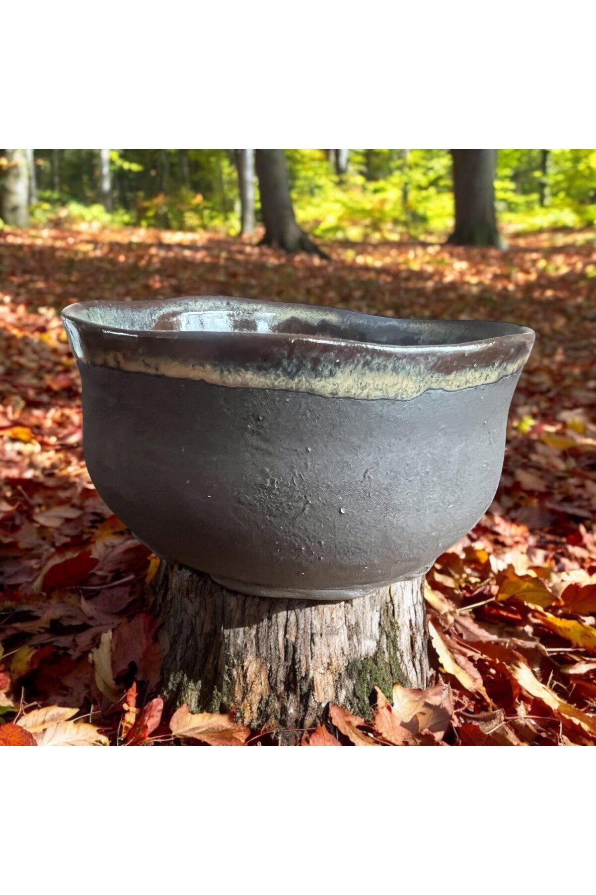 Synemy Earthworks MoonMist Bowl Stoneware Kase