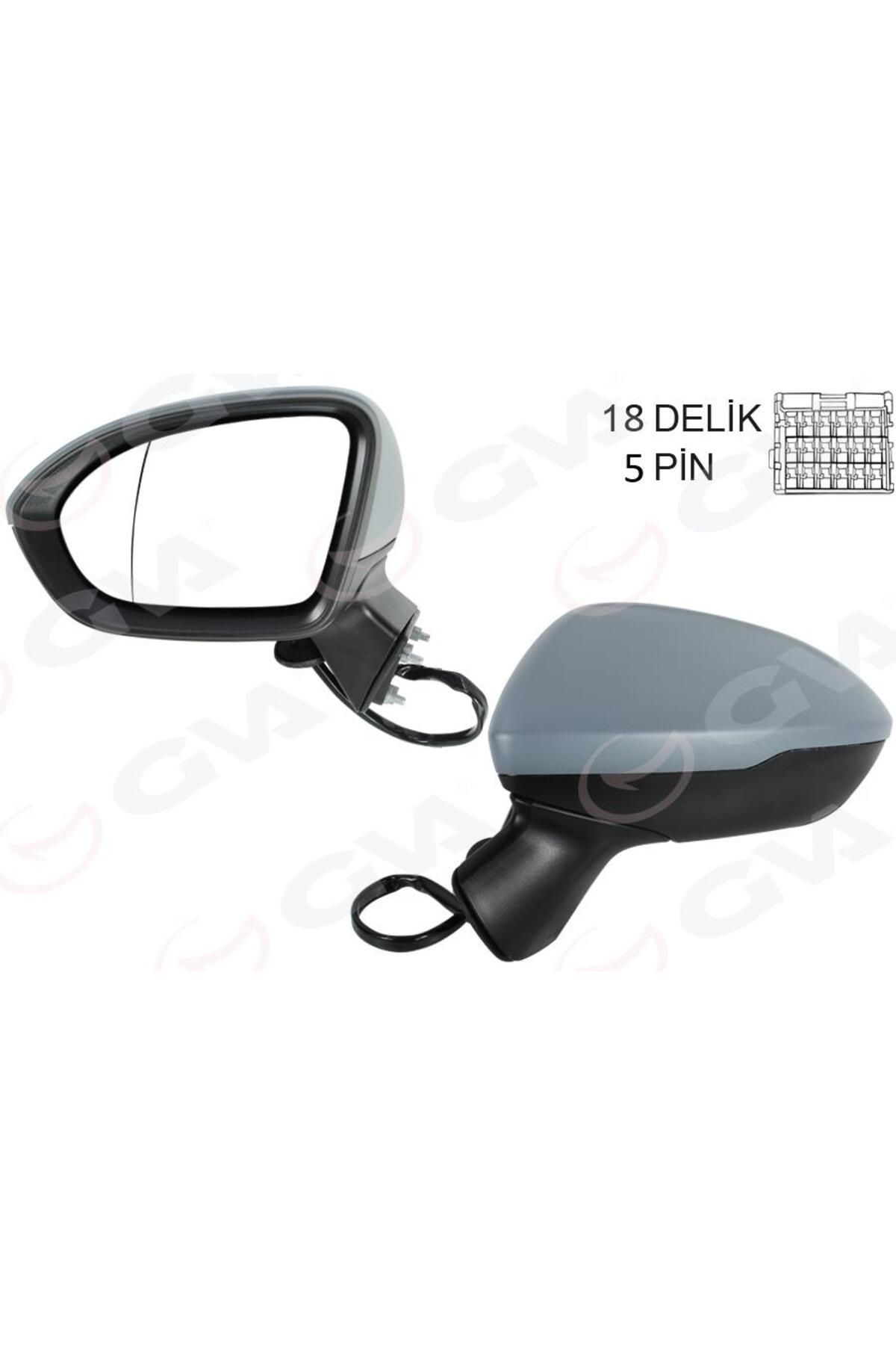 GVA DIŞ DİKİZ AYNASI SOL CRUZE 17- -ASTRA K 15-22 ASTARLI ASFERİK