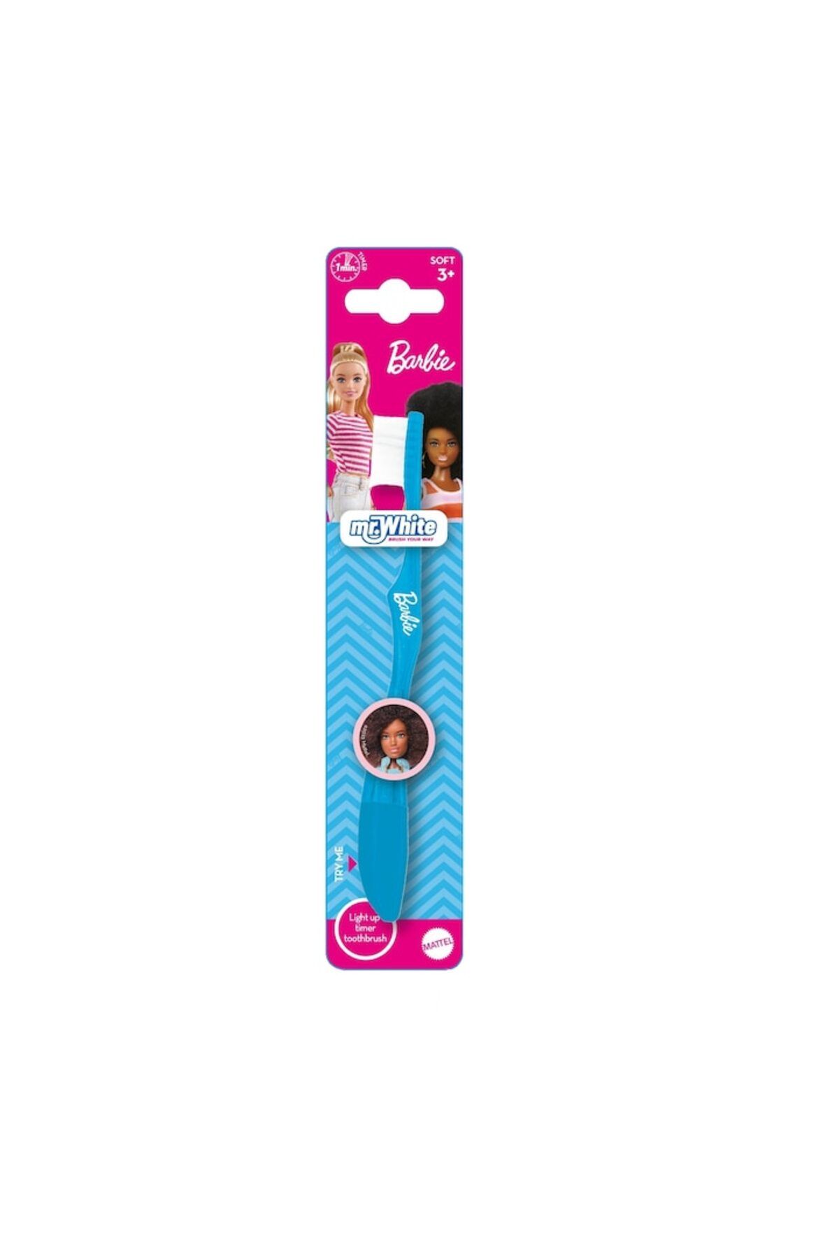 Barbie-Toothbrush LED Barbie Mr. White Kids +3 Years Soft 2