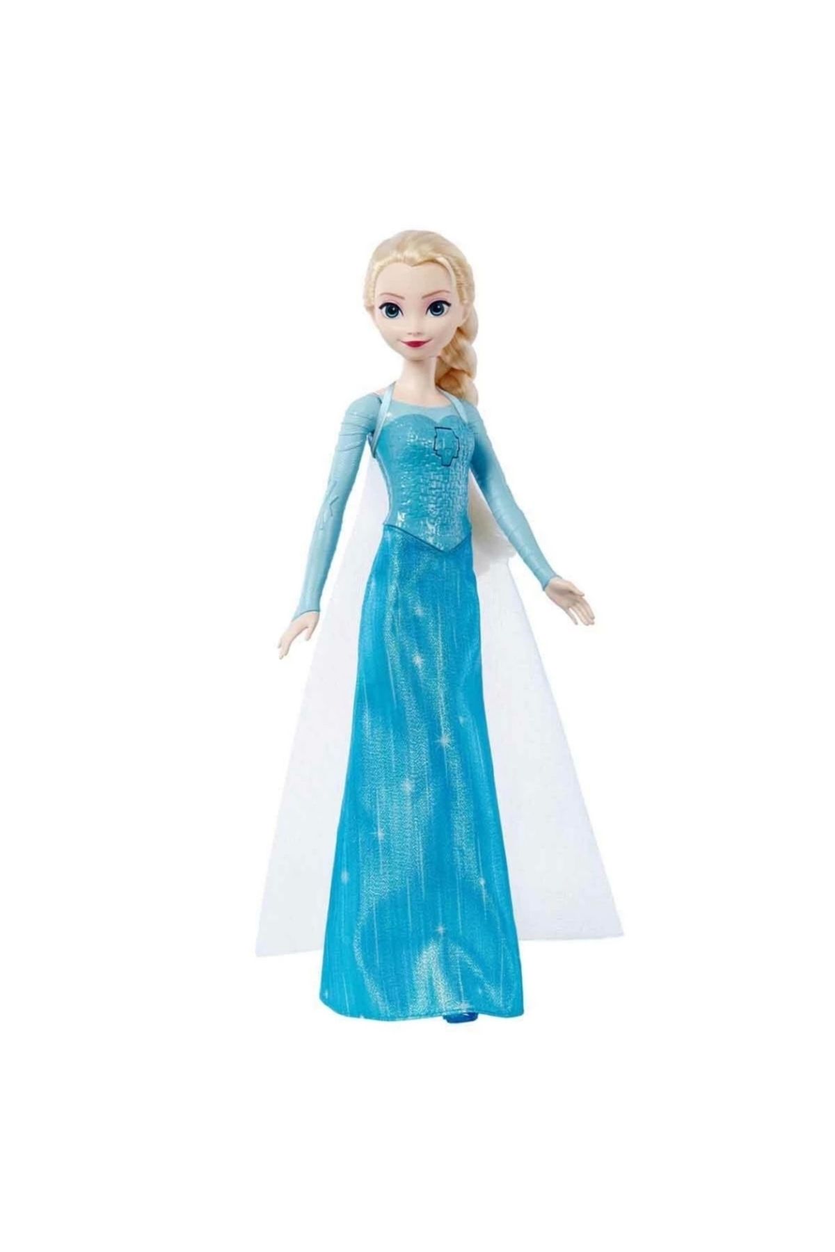 Finetoo Eğitici Oyuncak Sesli Disney Karlar Ülkesi Şarkı Söyleyen Elsa Bebek 30 cm