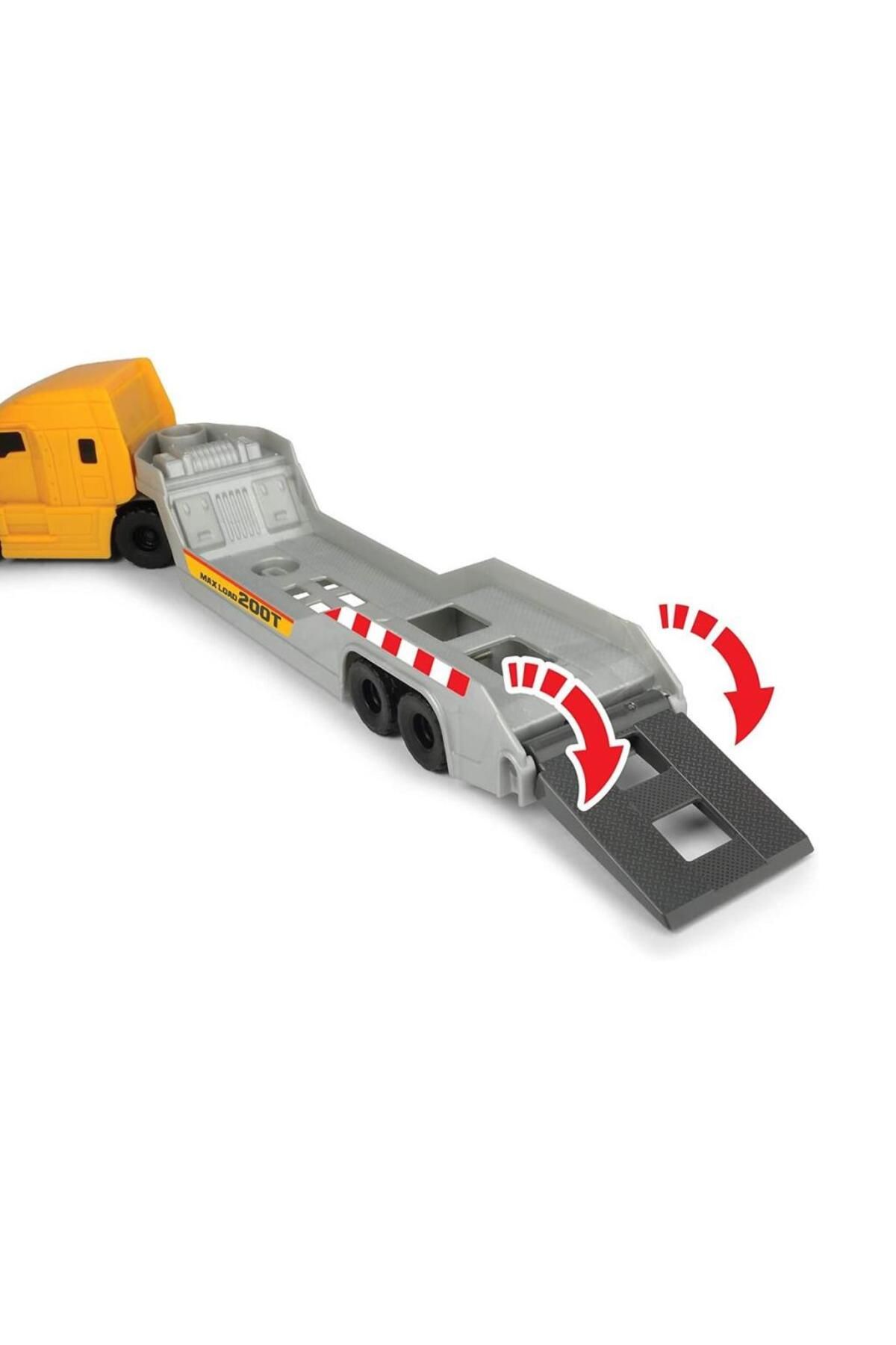 NW NessiWorld Nessiworld 203725005 Dickie Toys, Volvo Yükleyici Kepçe ve Volvo Damperli Kamyon