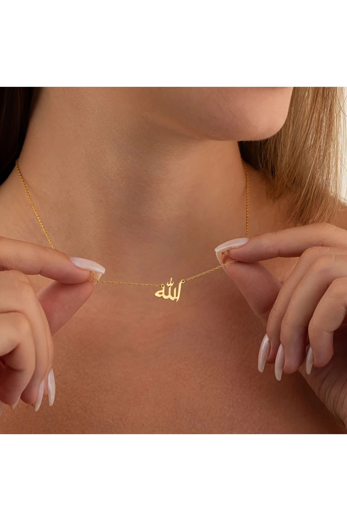 sirius jewelry 925s | Unisex Arapça Allah Yazılı Kolye