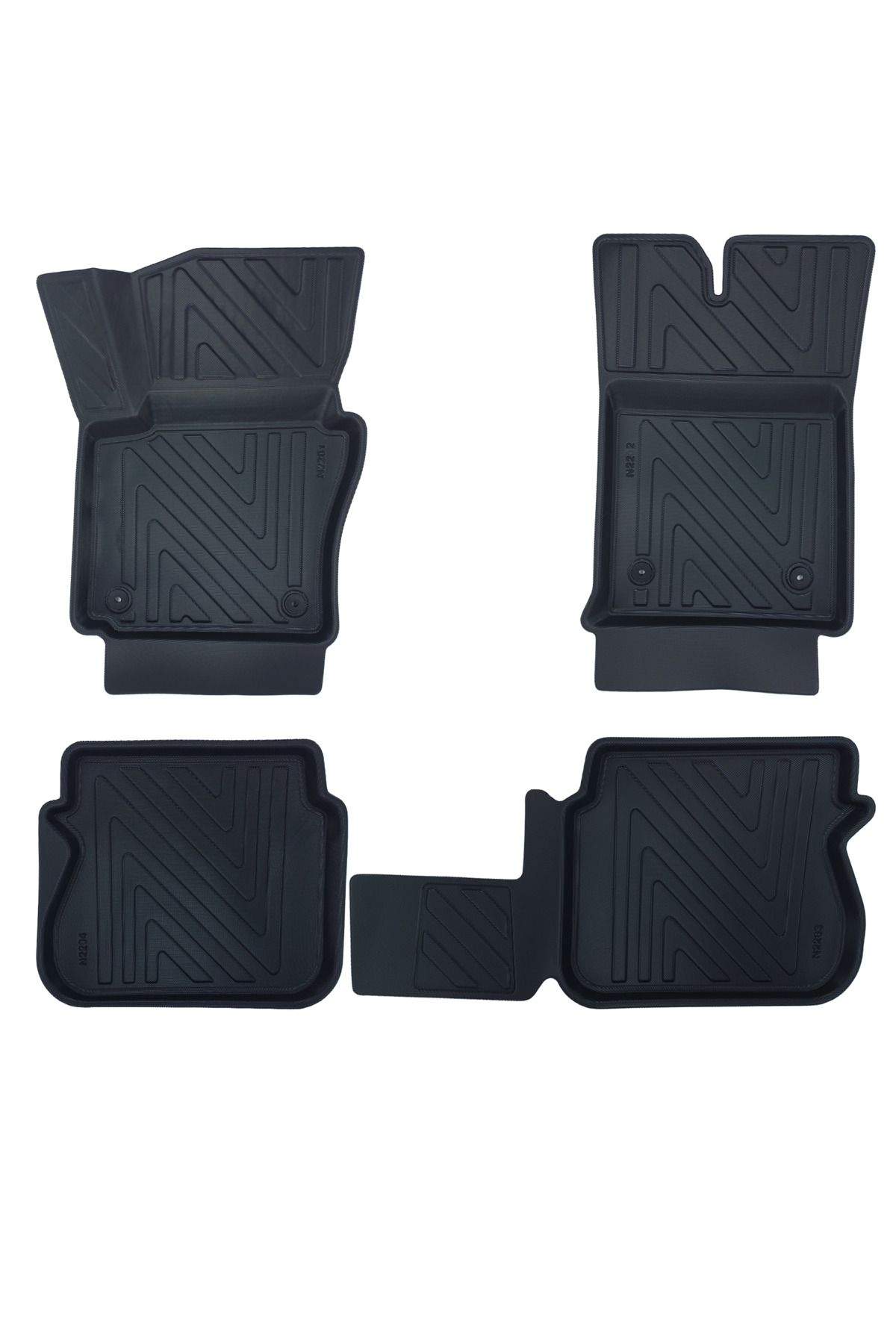 NaturForcer Volkswagen Caddy 2010-2015 Premium Havuzlu Oto Paspas