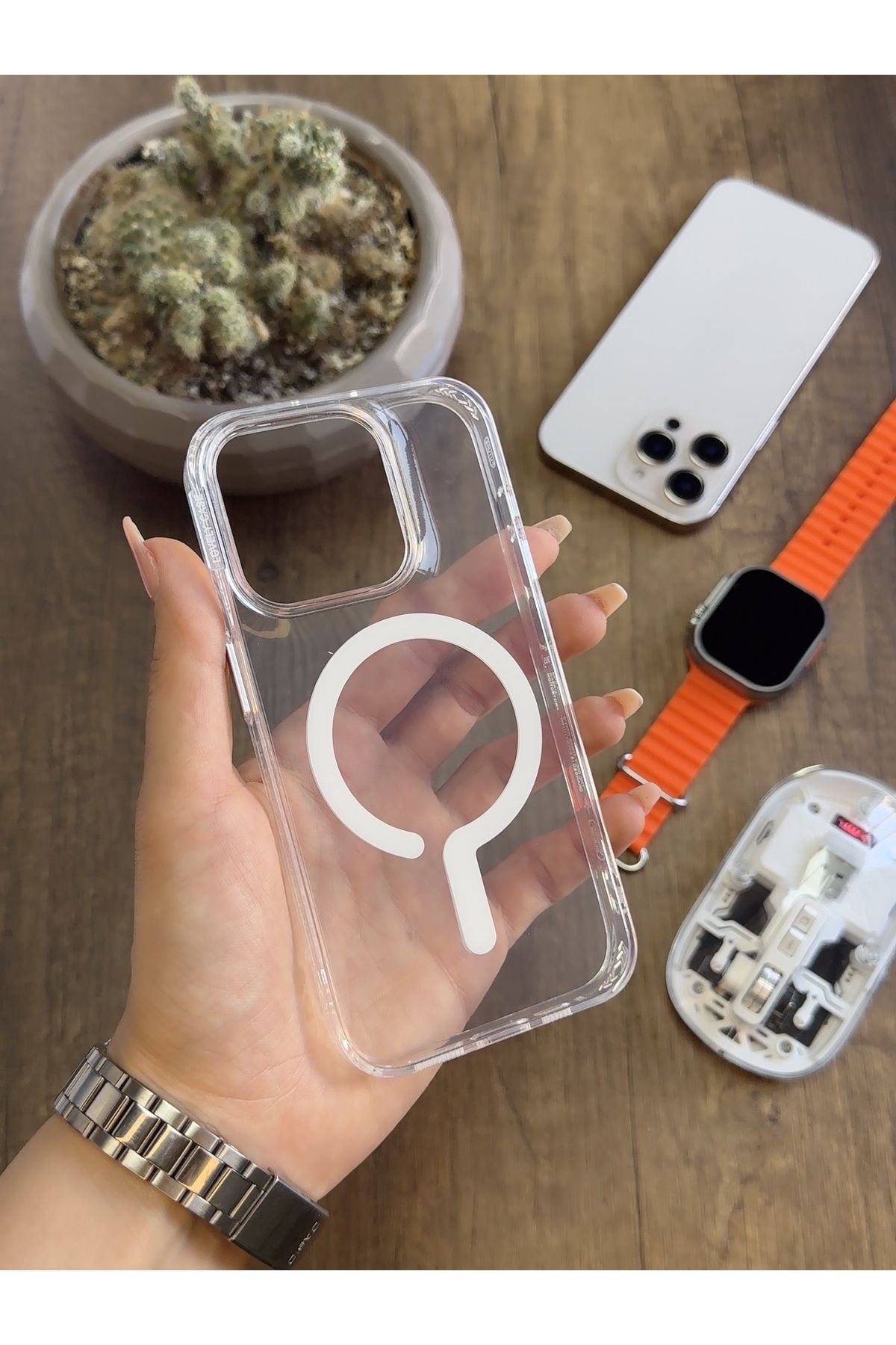 MTL iPhone 13 Pro MagSafe Uyumlu Silikon Kılıf Soocase661