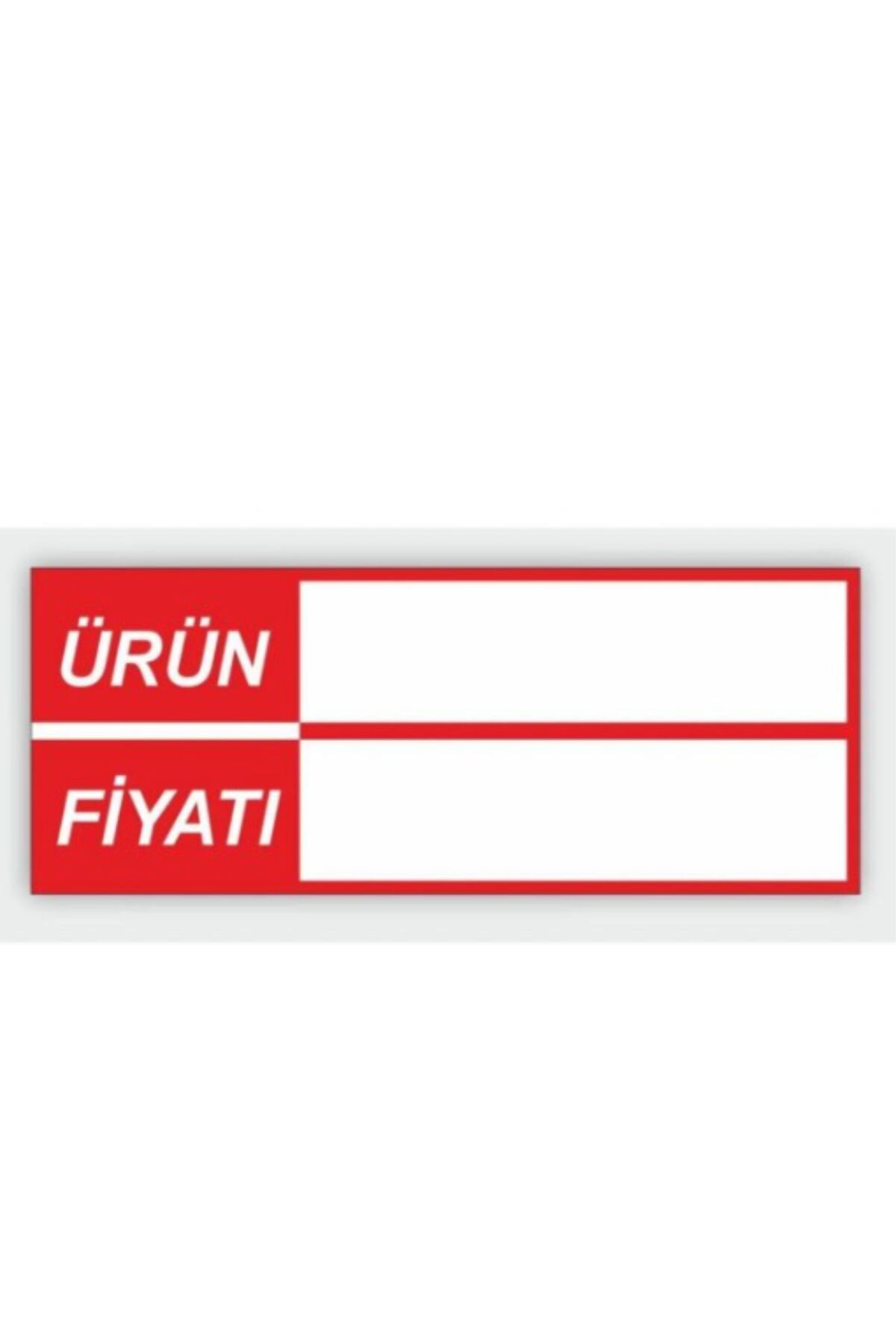 özalpticaret raf etiketi pvc kaplı 4x9 cm 30 adet