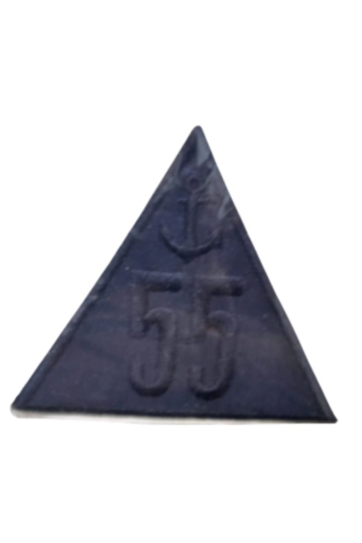 shopwave Aplike Ütü İle Yapışan Üçgen Çapa 55 Arma 5x4 cm