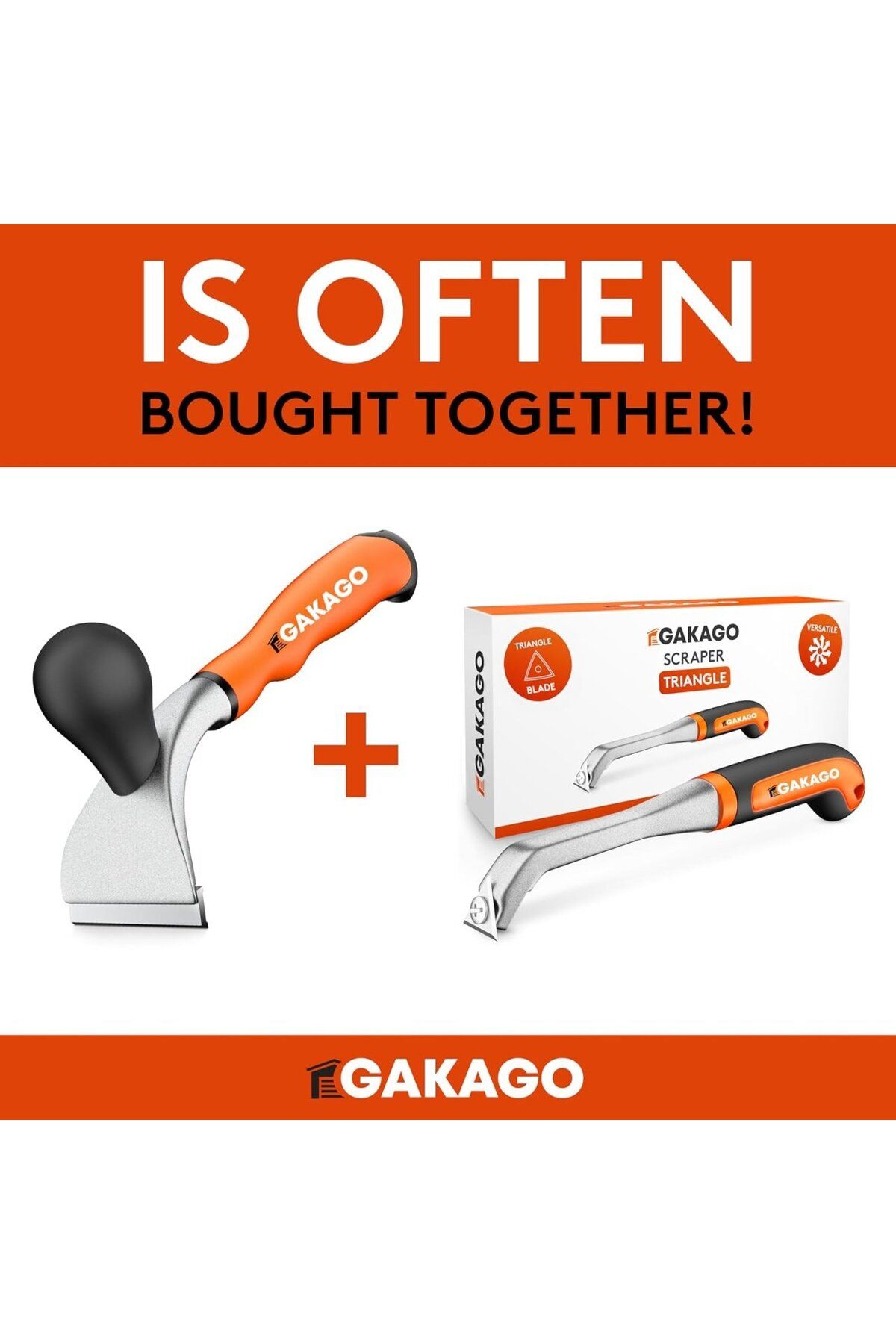 Gakago-Power Scraper Triangular - Professional Scraper With Tungsten Carbide Blade 5