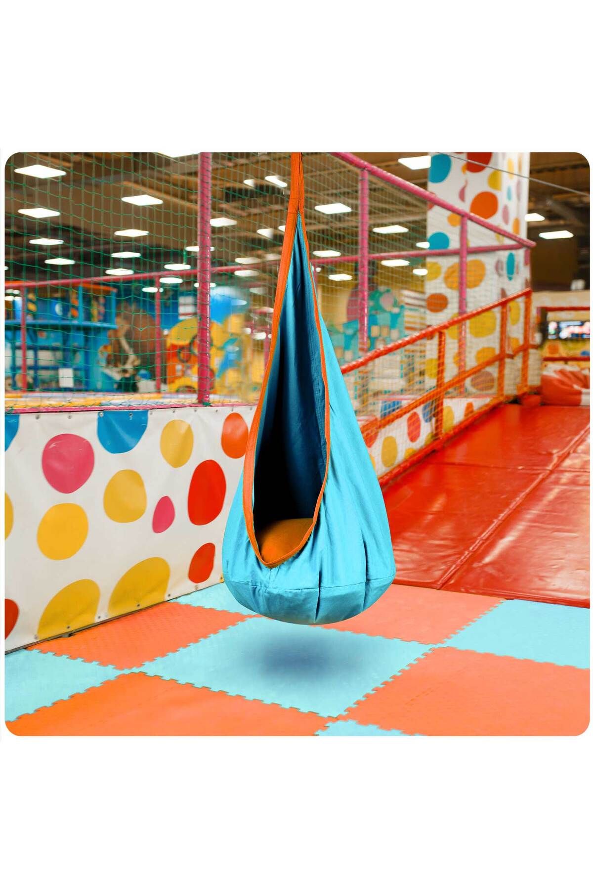 ideal STORE-Hamac copii The Raven's Nest tip cocon idealSTORE, Dimensiune 140x55 cm, Material solid, Include per 8