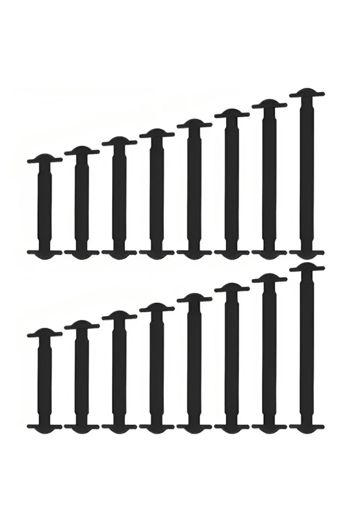 ideal STORE-Set Sireturi de Silicon idealSTORE, Include 16 Sireturi de inalta calitate, Elastice si Rezistente, 1