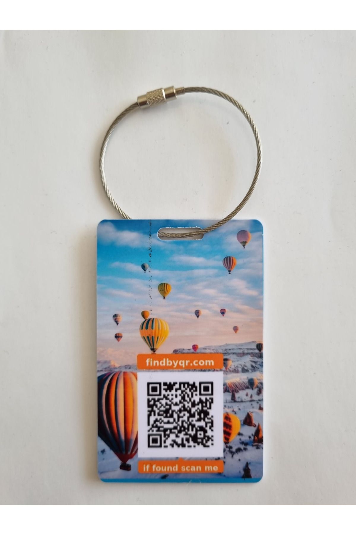 DEMSOFT Bavul Etiketi QR Bavul Askısı Kapadokya 2