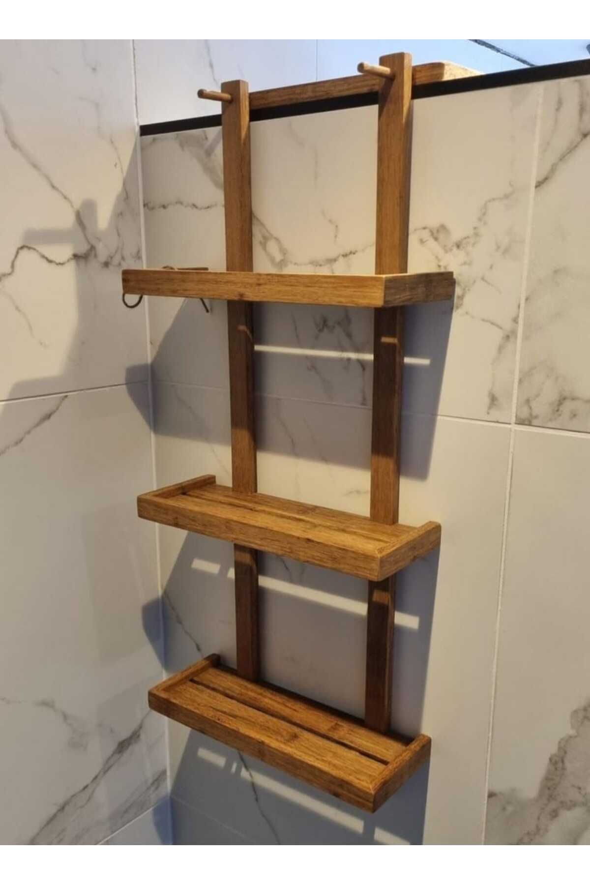 Woodymoda Banyo Düzenleyici Askı Raf