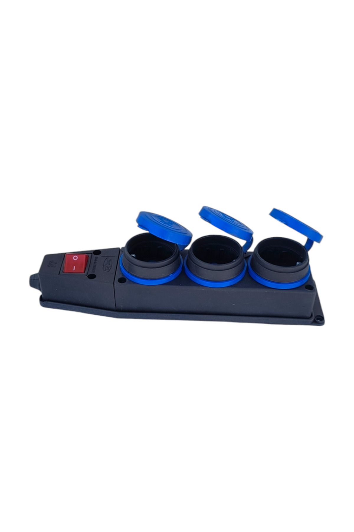 COBI SMART®-3-socket extension head, black color, with on/off button, compact design 4