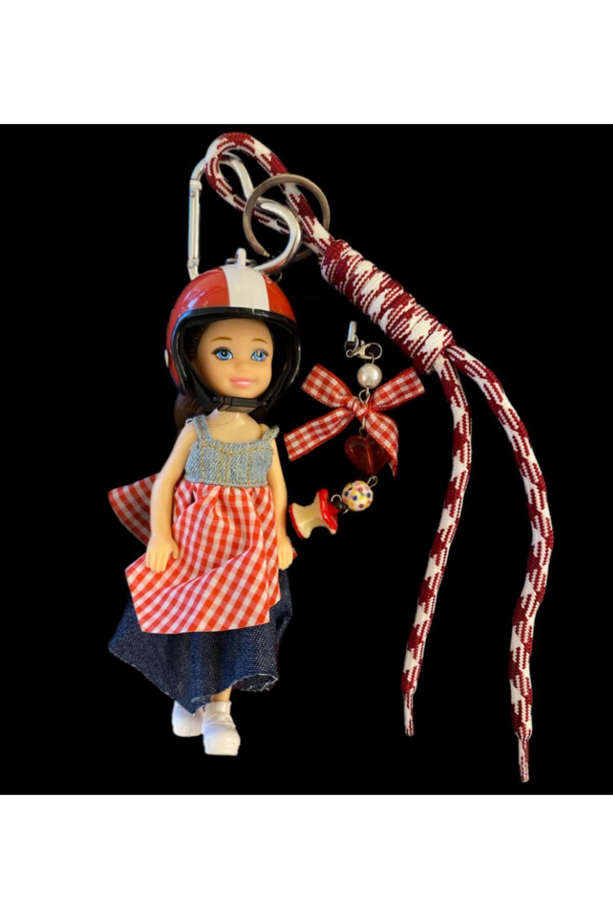 Cousin Accessories Çanta Charm , Çanta Aksesuarı , Anahtalık, Hediyelik (Barbie)