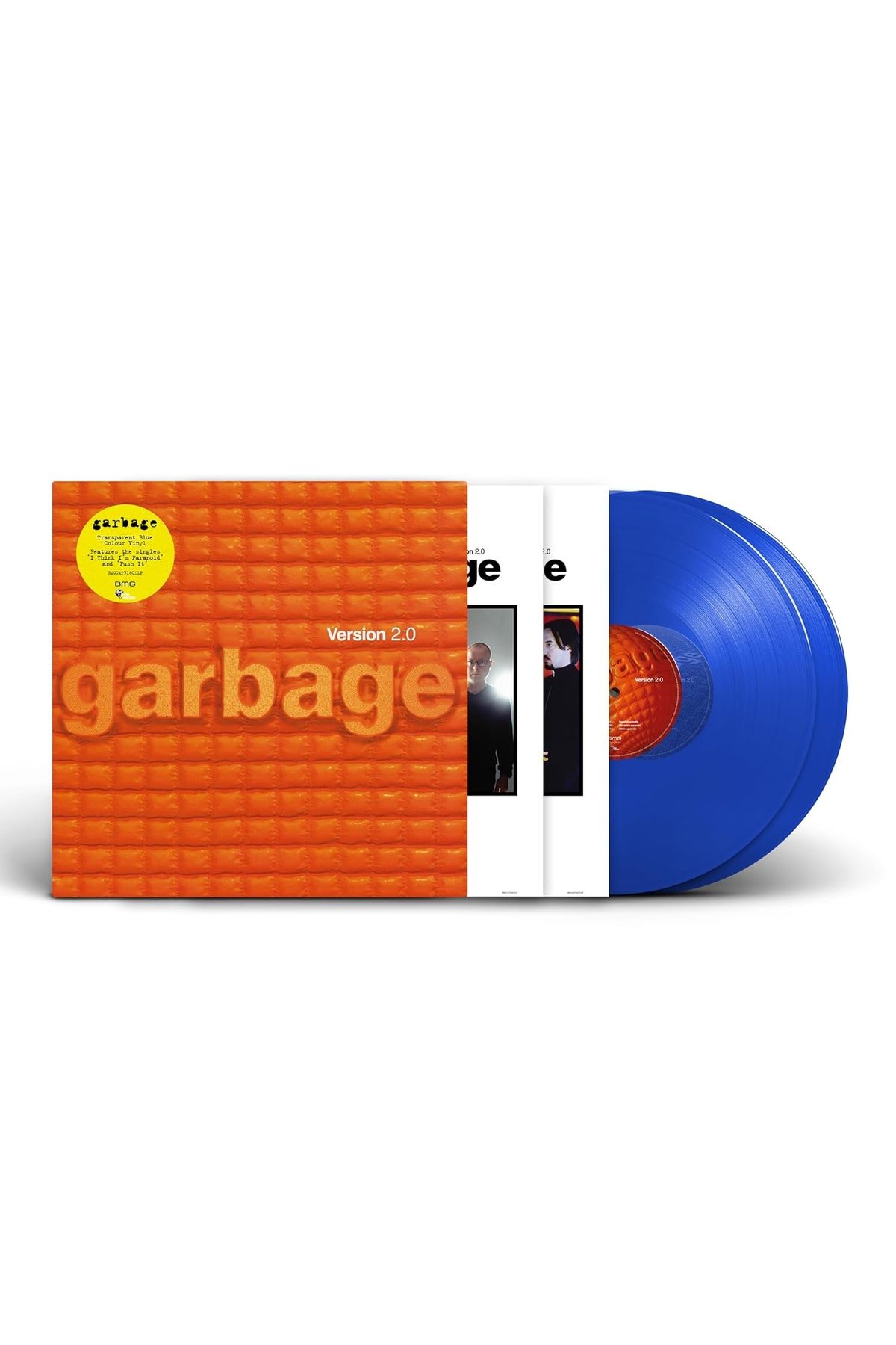 Eskişehir Plak GARBAGE – Version:2.0 (Limited Edition TRANSPARENT BLUE VINYL) 2LP 45RPM