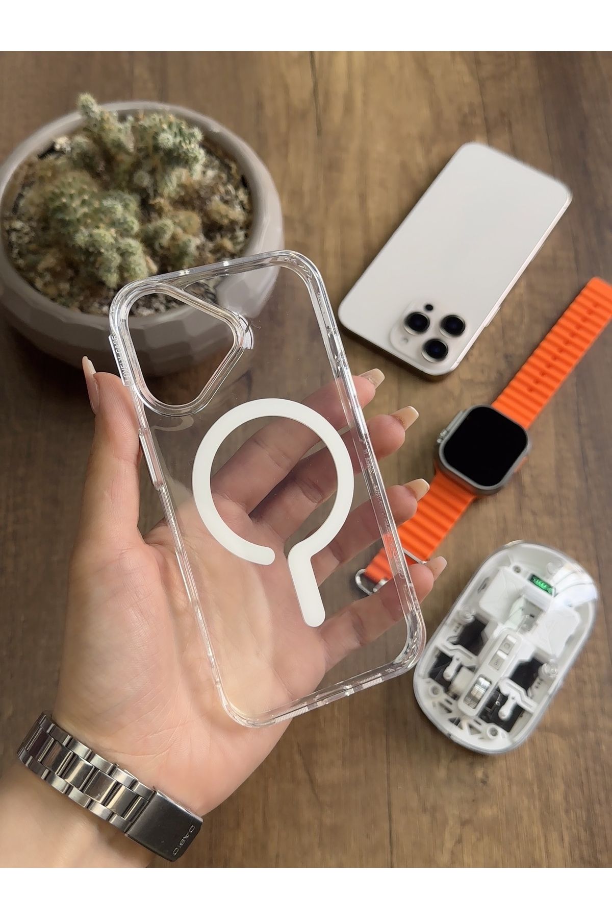MTL iPhone 16 MagSafe Uyumlu Silikon Kılıf Soocase661