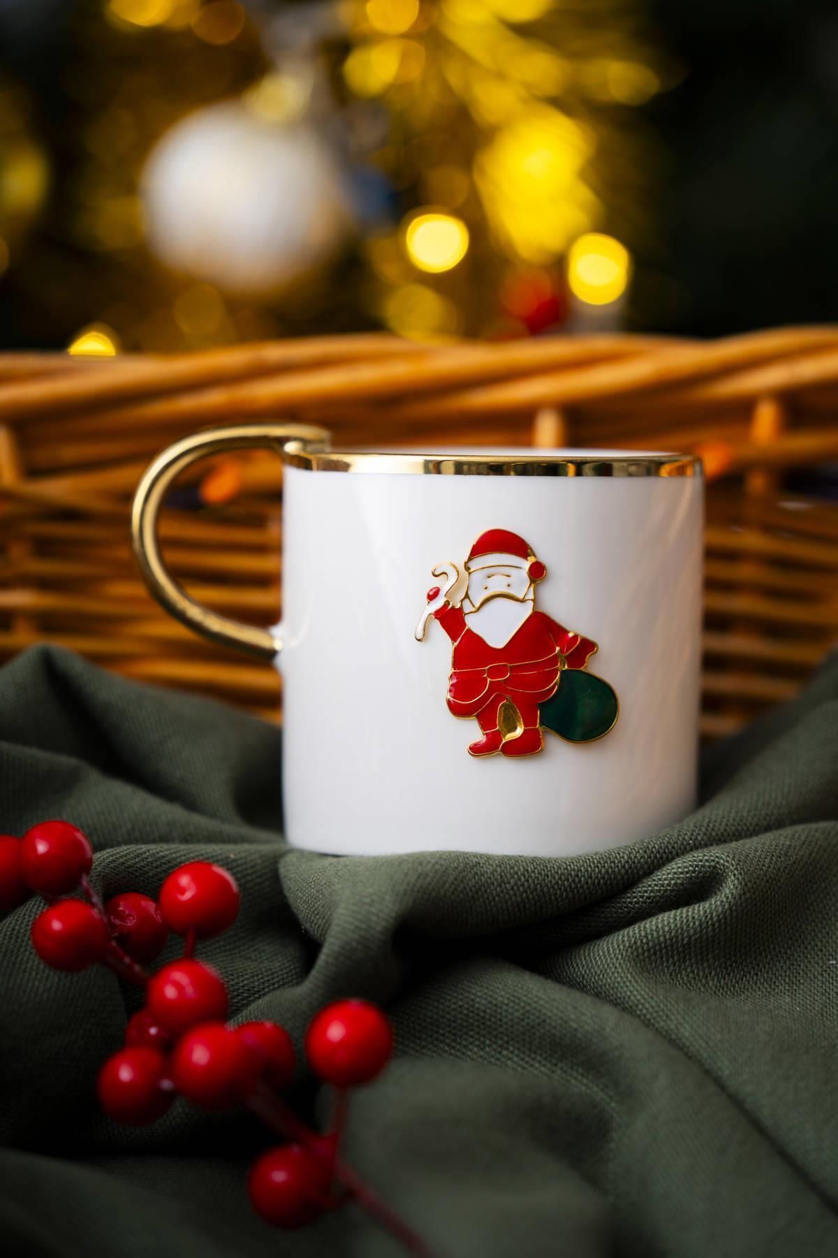 Elioure Emory Yılbaşı Noel Baba Kupa - 190 ml