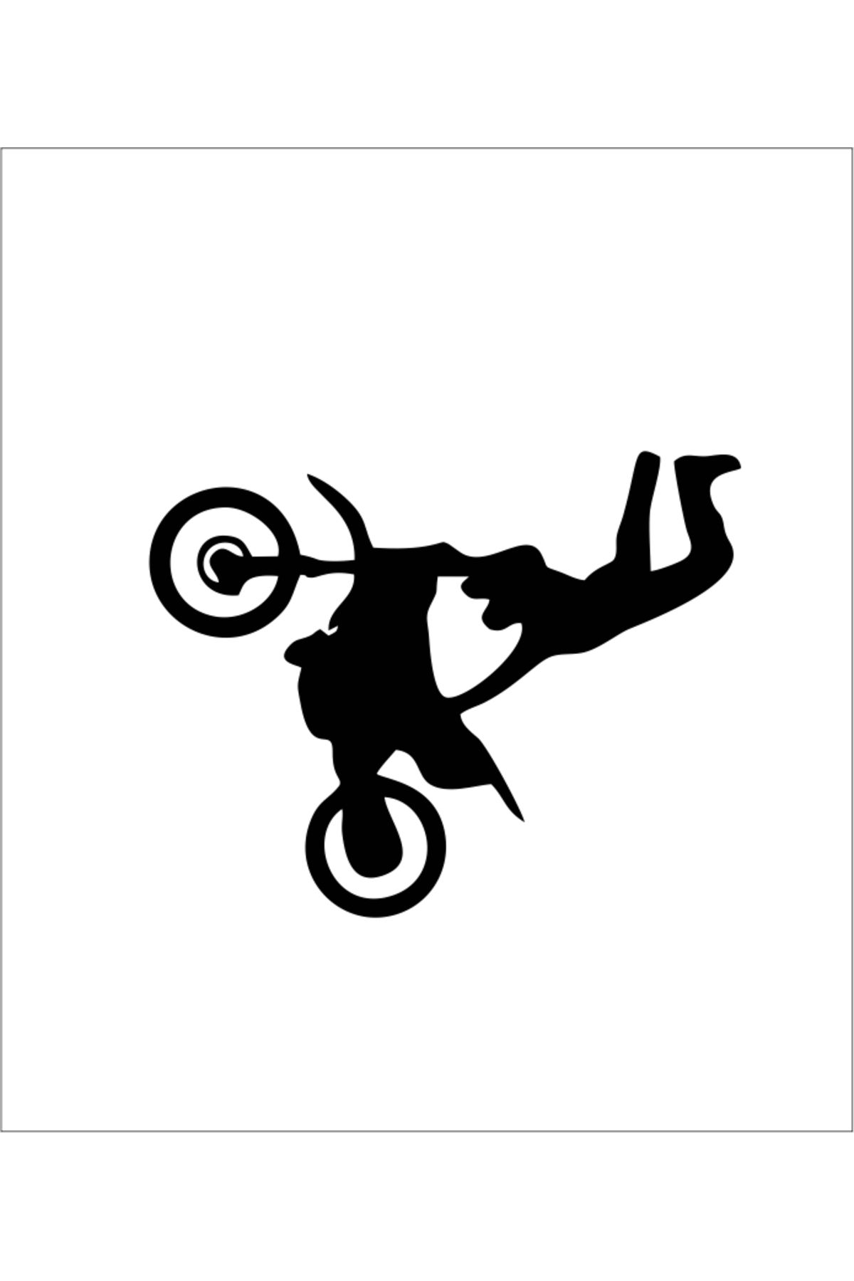 RVT Design Akrobasi Motosiklet Sticker Yapıştırma
