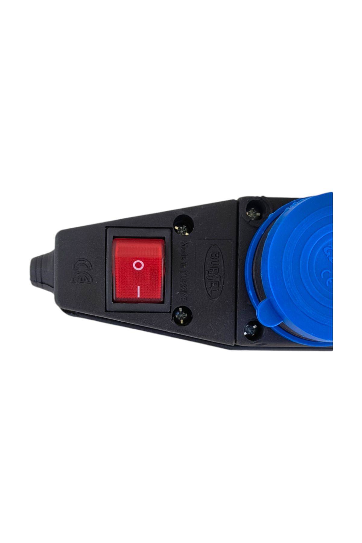 COBI SMART®-3-socket extension head, black color, with on/off button, compact design 5
