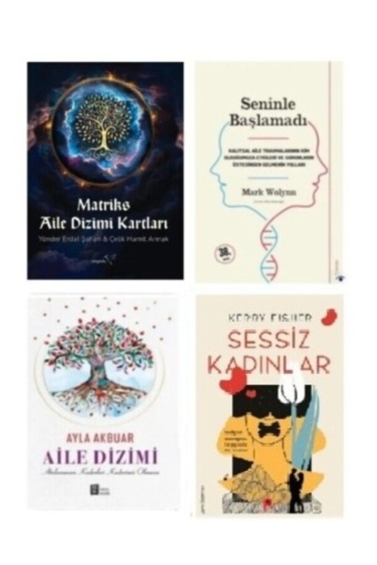 Omega Yayınları Matrisk Aile Dizimi Kartları - Seninle Başlamadı - Aile Dizimi - (Sessiz Kadınlar HEDİYE)