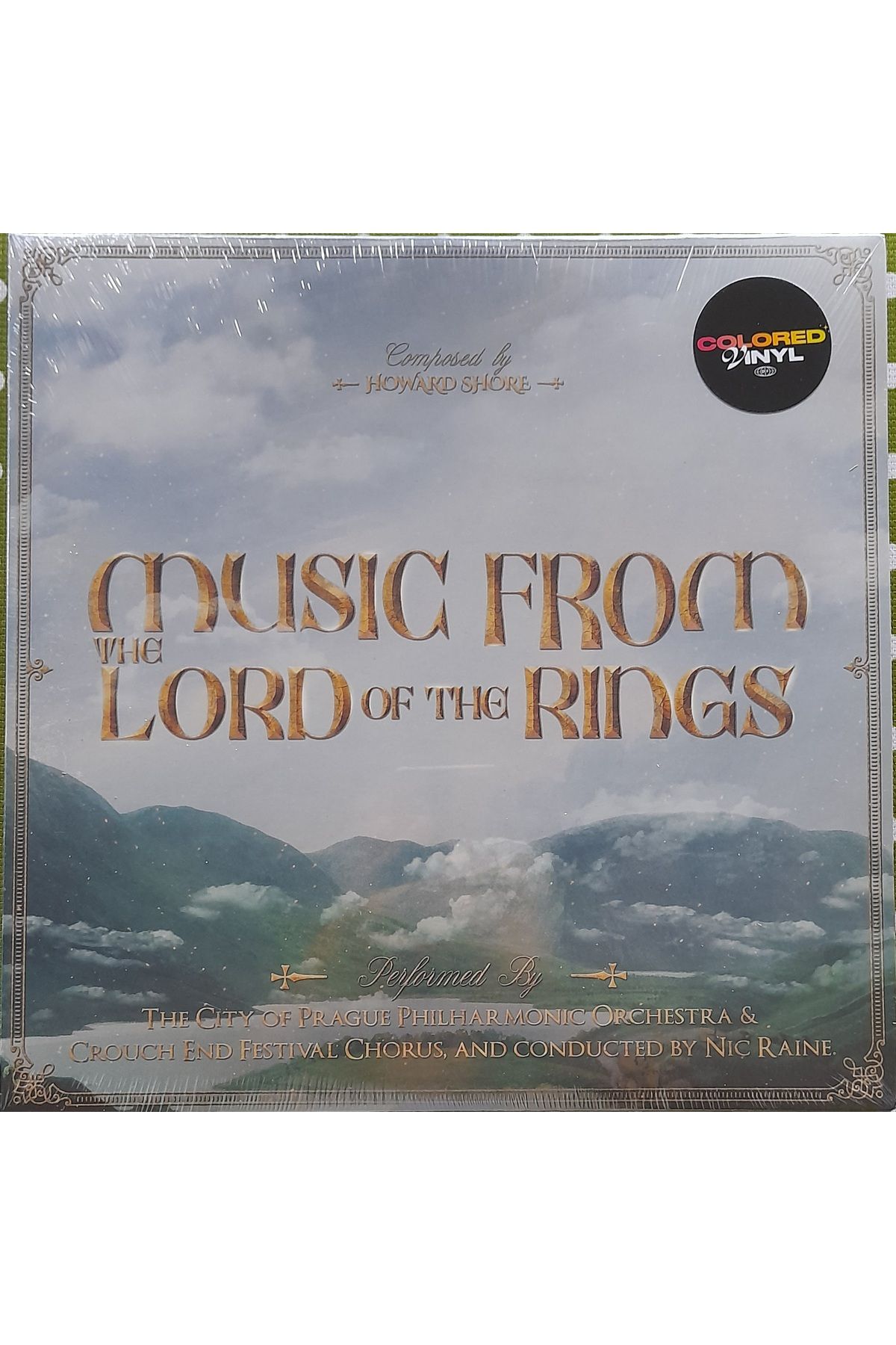 Eskişehir Plak THE CITY OF PRAGUE PHIL.ORCH. – Music From The Lord Of The Rings Trilogy (BROWN VINYL) 3LP