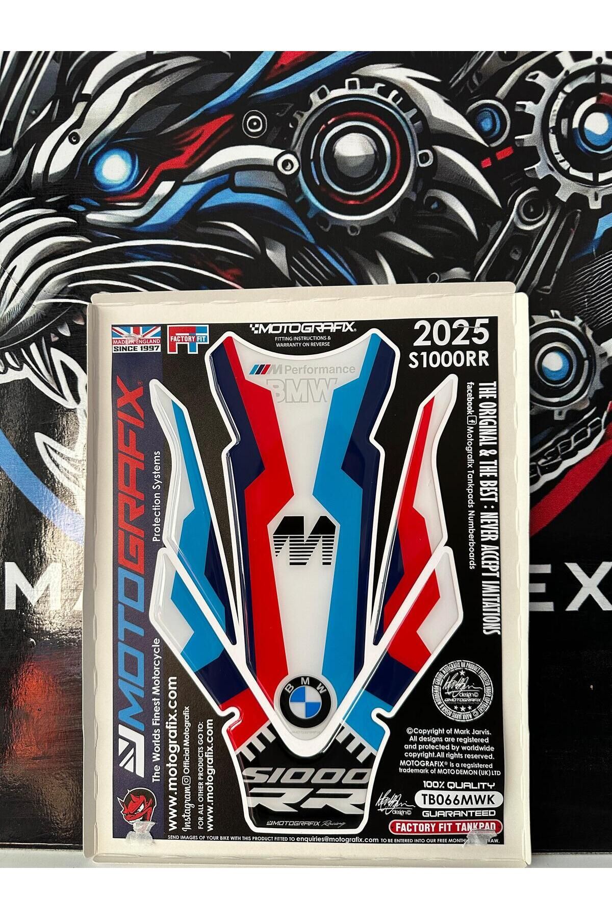 motografix Faxtory Fix Tank Pad (BMW M 1000 R/RR 23-24)