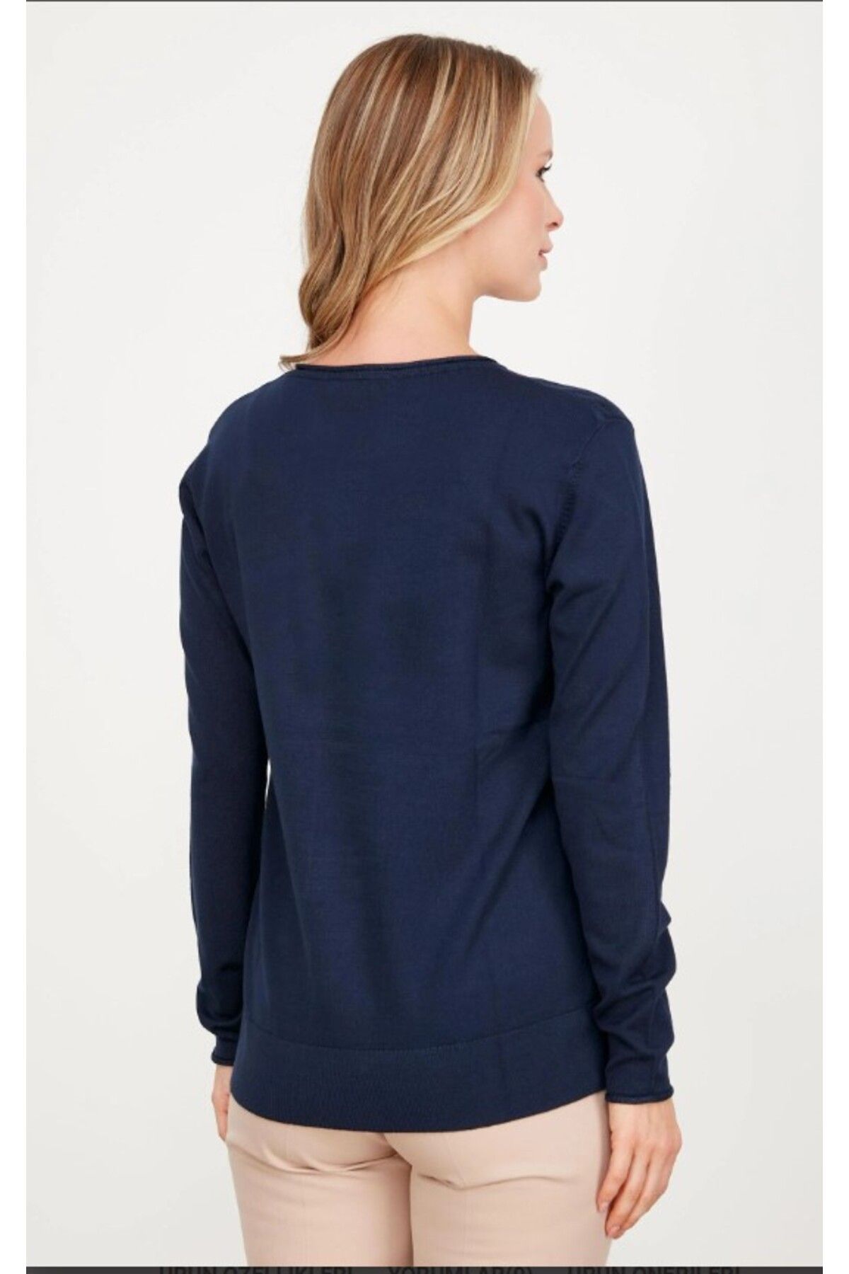 tığstore 21496 CEP DETAYLI TRİLO BLUZ QKS BLUZ #23-11#