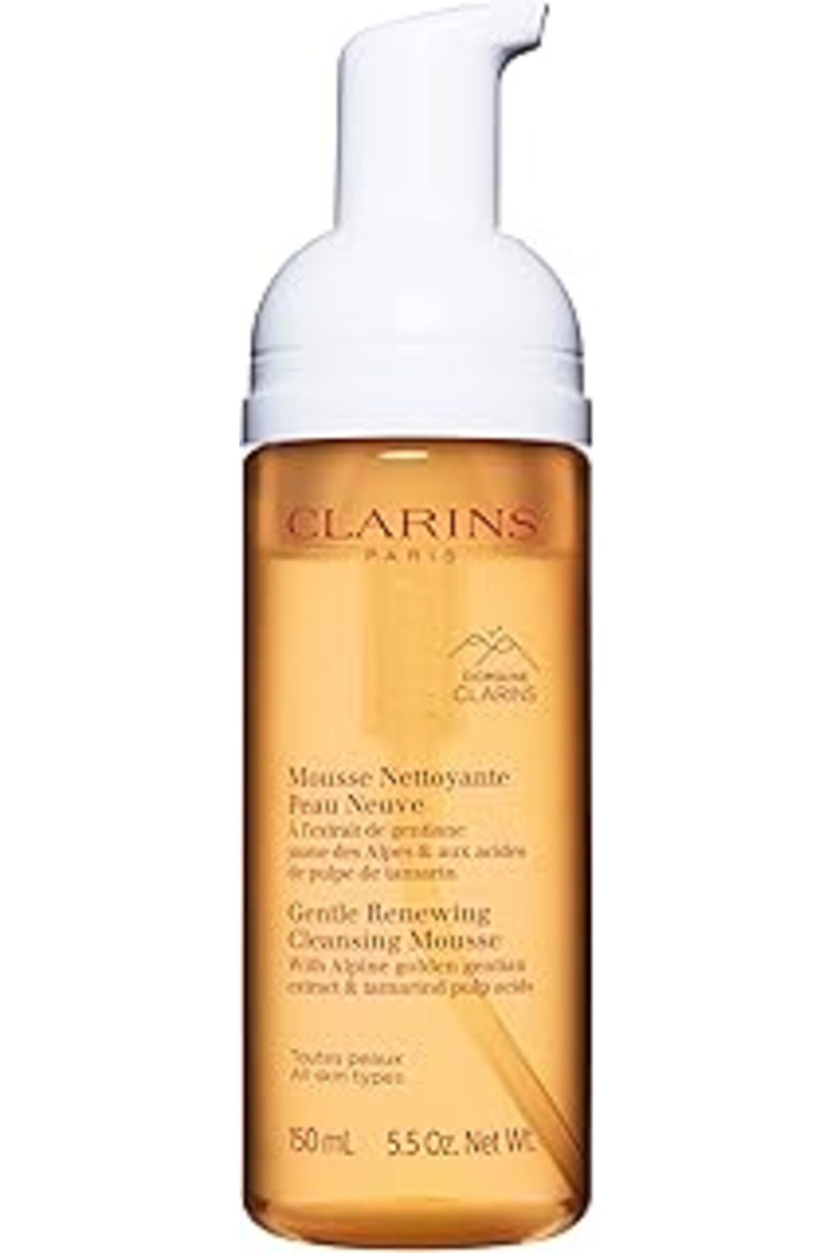 Mu Art Ahşap Clarins Doux Nettoyante Moussant 150 Ml Nazik Köpük Temizleyici 1 Paket (1 X 1 Adet)