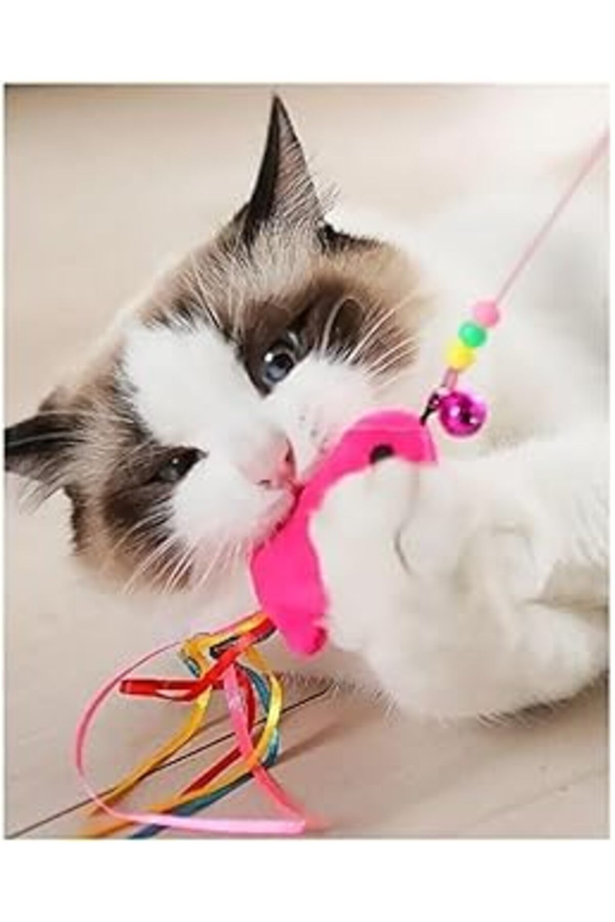 ASİTAN Tafce Balıklı Kedi Oyun Oltası 90 Cm