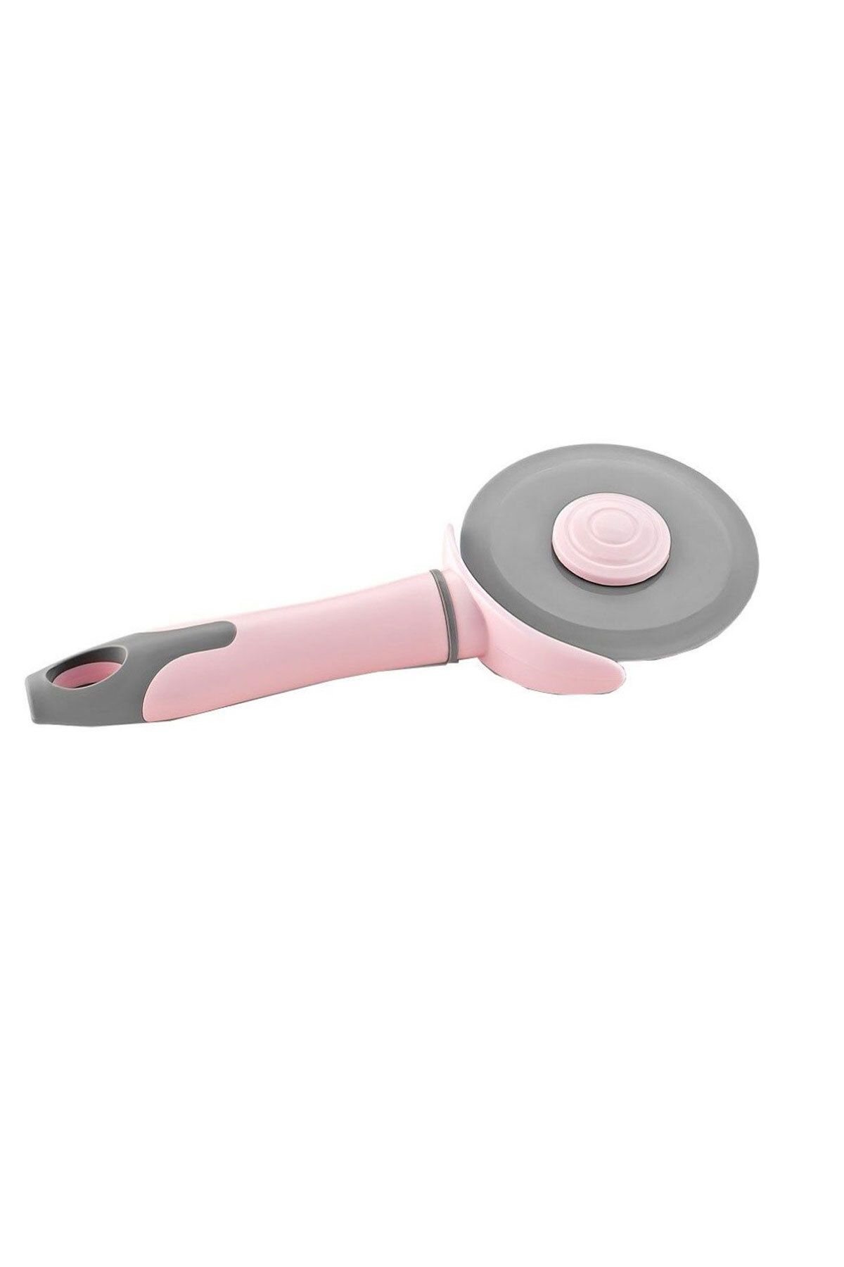 SİHİRLİ AYAKLAR Sağlam Plastik Bonita Pembe Pizza Kesici 20 cm