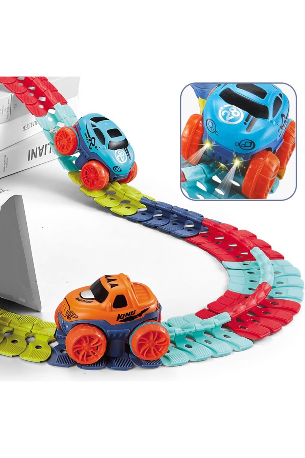 ideal STORE-CarTrack idealSTORE Car Track, Flexible Track, Multiple Configurations, Stable Structure, As 6