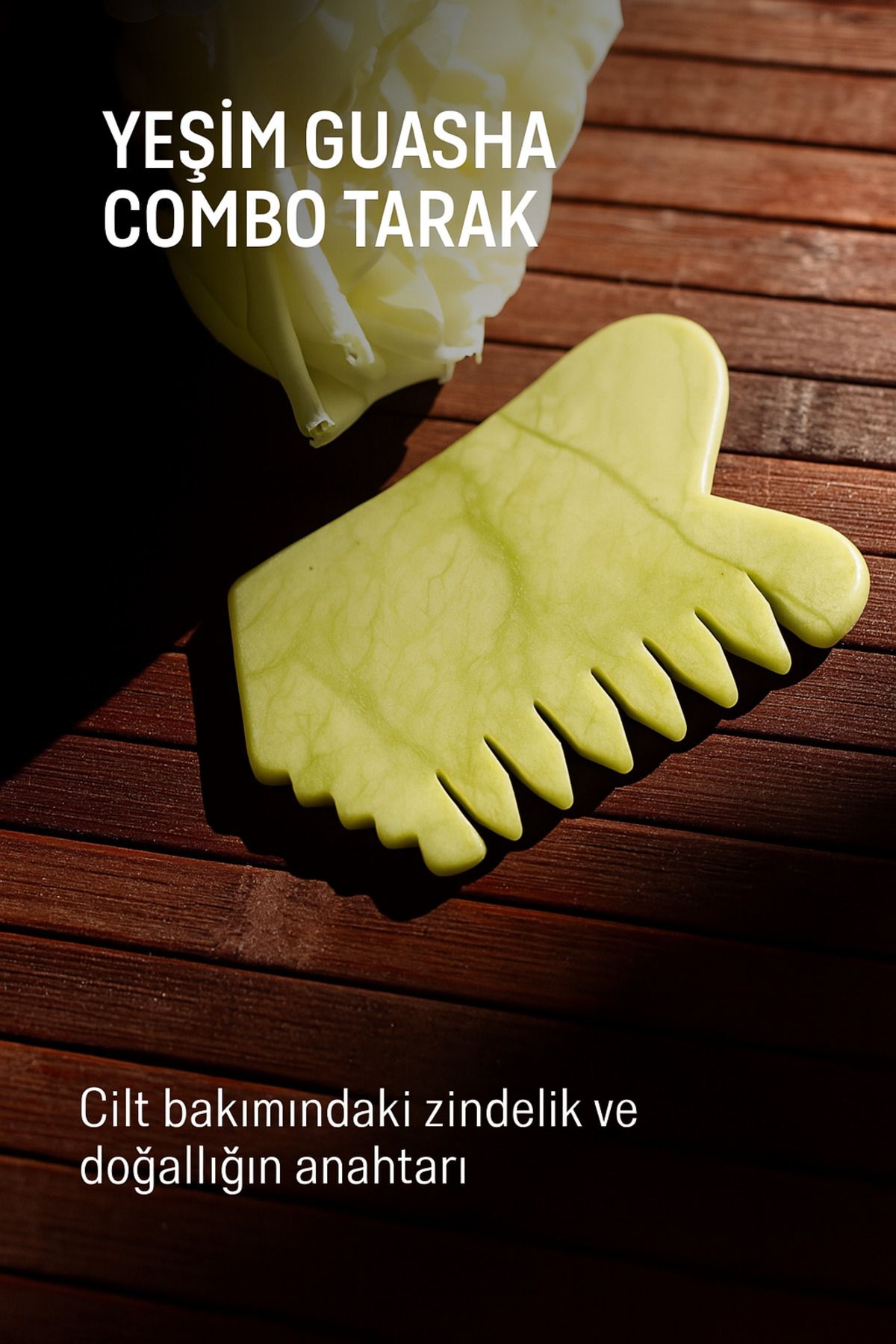 Altınsoy collection Yeşim Guasha Combo Tarak