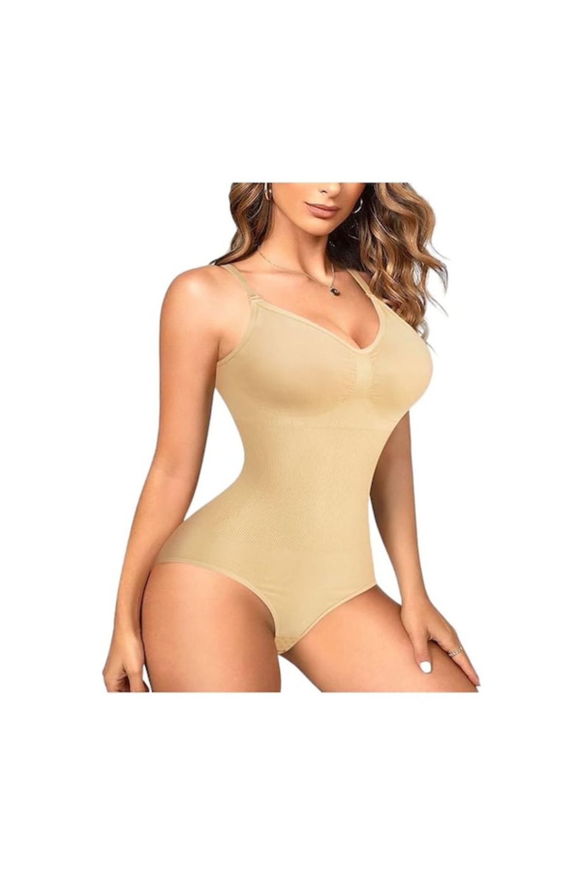 Esbersi Dikişsiz Vücut Şekillendirici Body Zıbın Korse