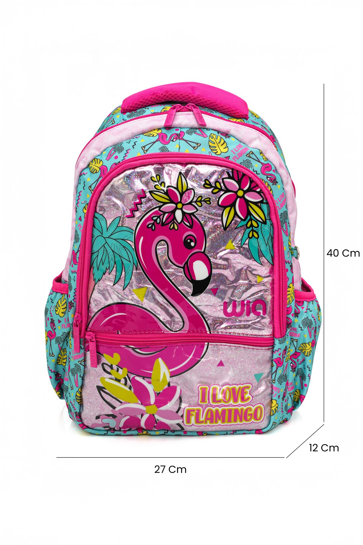Wia Palm Flamingo Kız Çocuk İlkokul Çantası