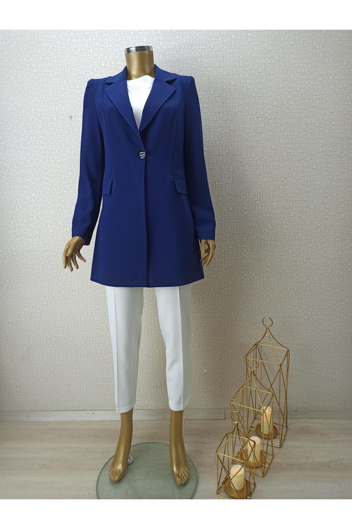 ELİF ERGÜN TEKSTİL QYS BLAZER CEKET 6006 #22-07#
