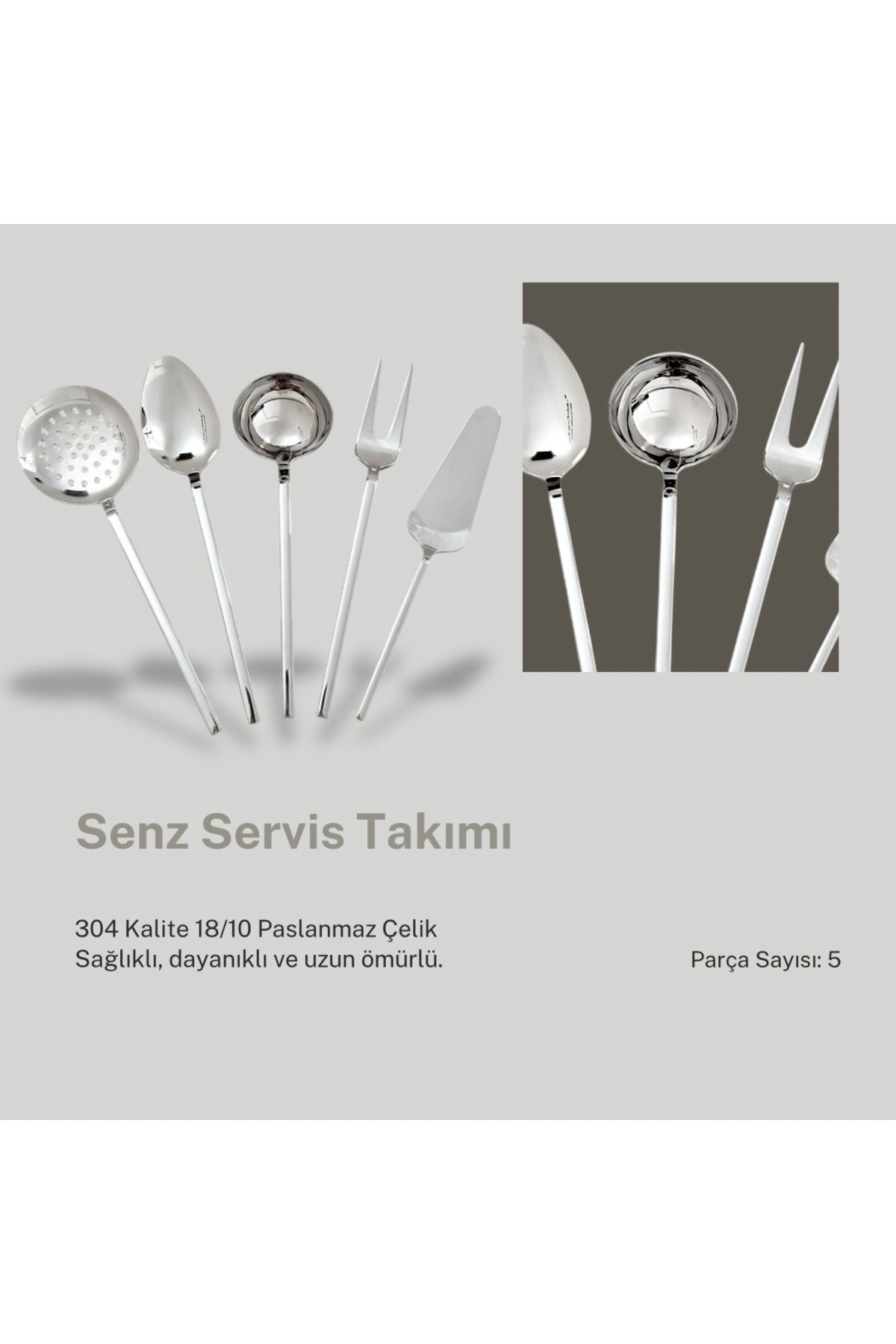 Senz Vega 5 Parça Servis Seti