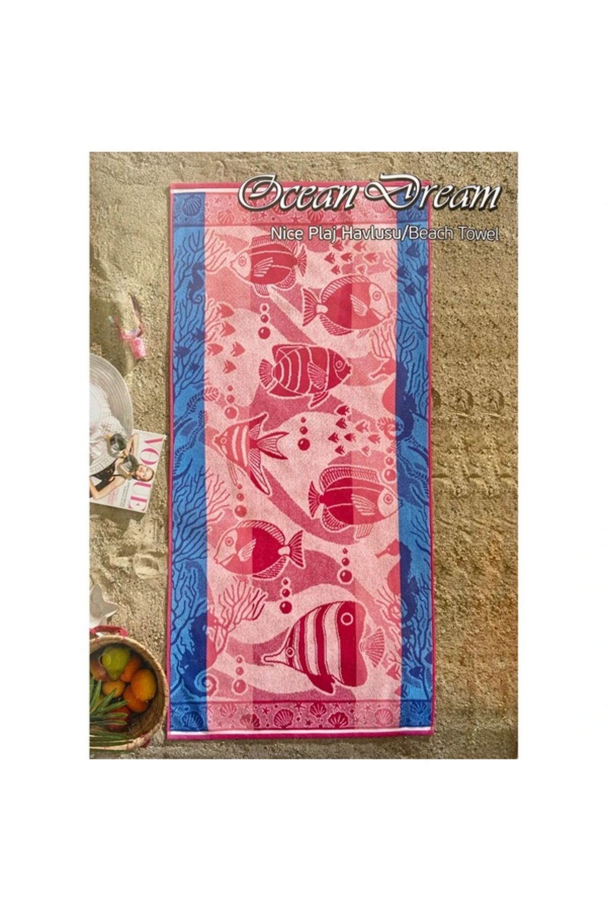 Özdilek Özdilek Nice OCEAN DREAM 70*150 Plaj Havlusu