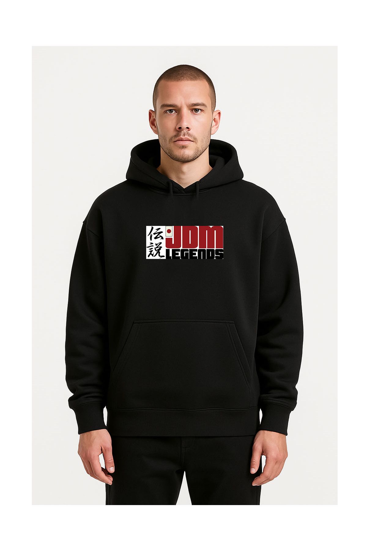 Advantage Kod Advantage Motorsport Jdm Kapşonlu Sweatshirt Hoodie