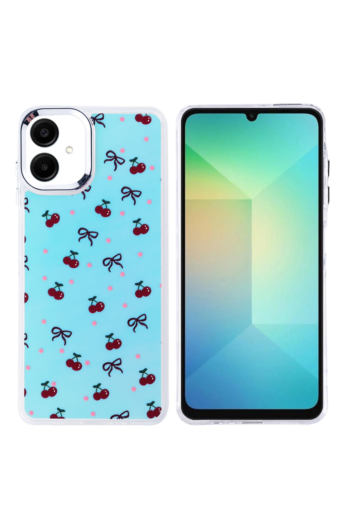 Gpack Samsung Galaxy A06 uyumlu Kılıf Köşeler Airbagli Figürlü Hadra Kapak Kırmızı